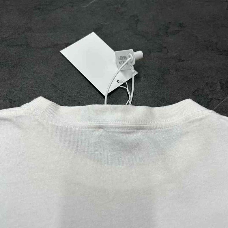 Balenciaga Balenciaga White Buckle Logo Short Sleeve Size US XXS / EU 40 - 5 Thumbnail