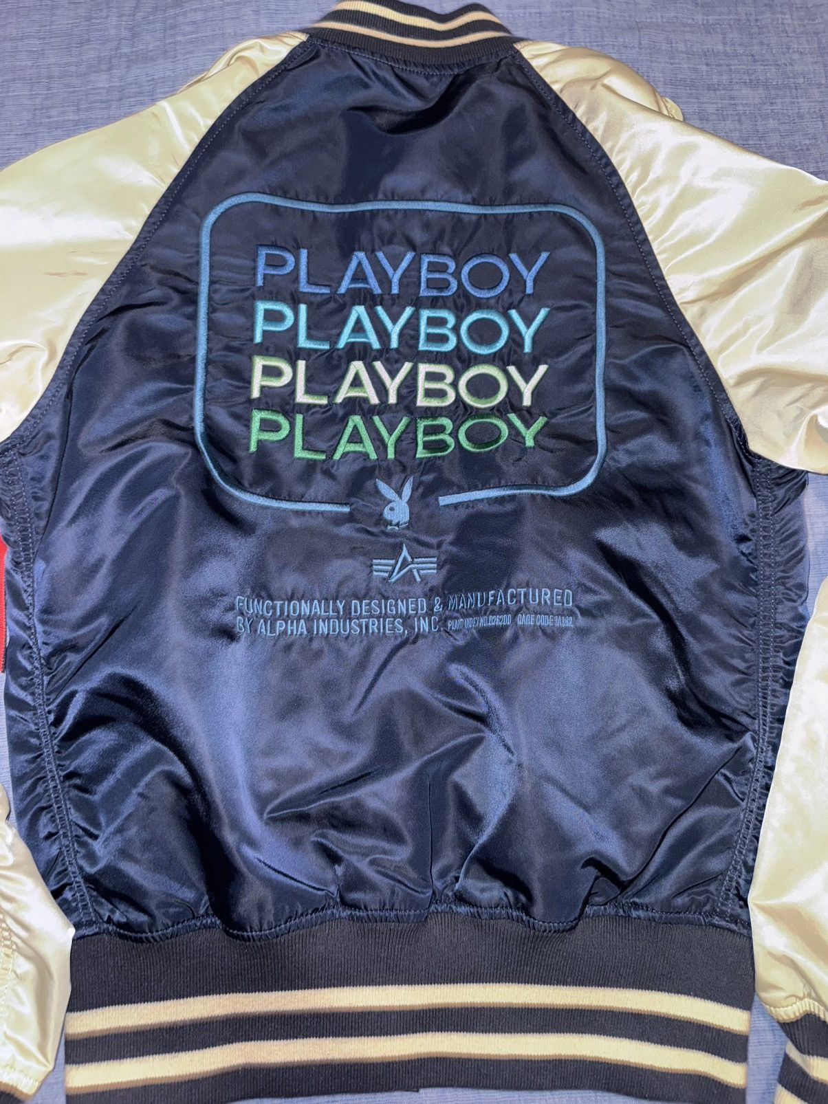 Alpha Industries × Playboy Alpha Industries X Playboy Bomber Jacket Size US S / EU 44-46 / 1 - 3 Thumbnail