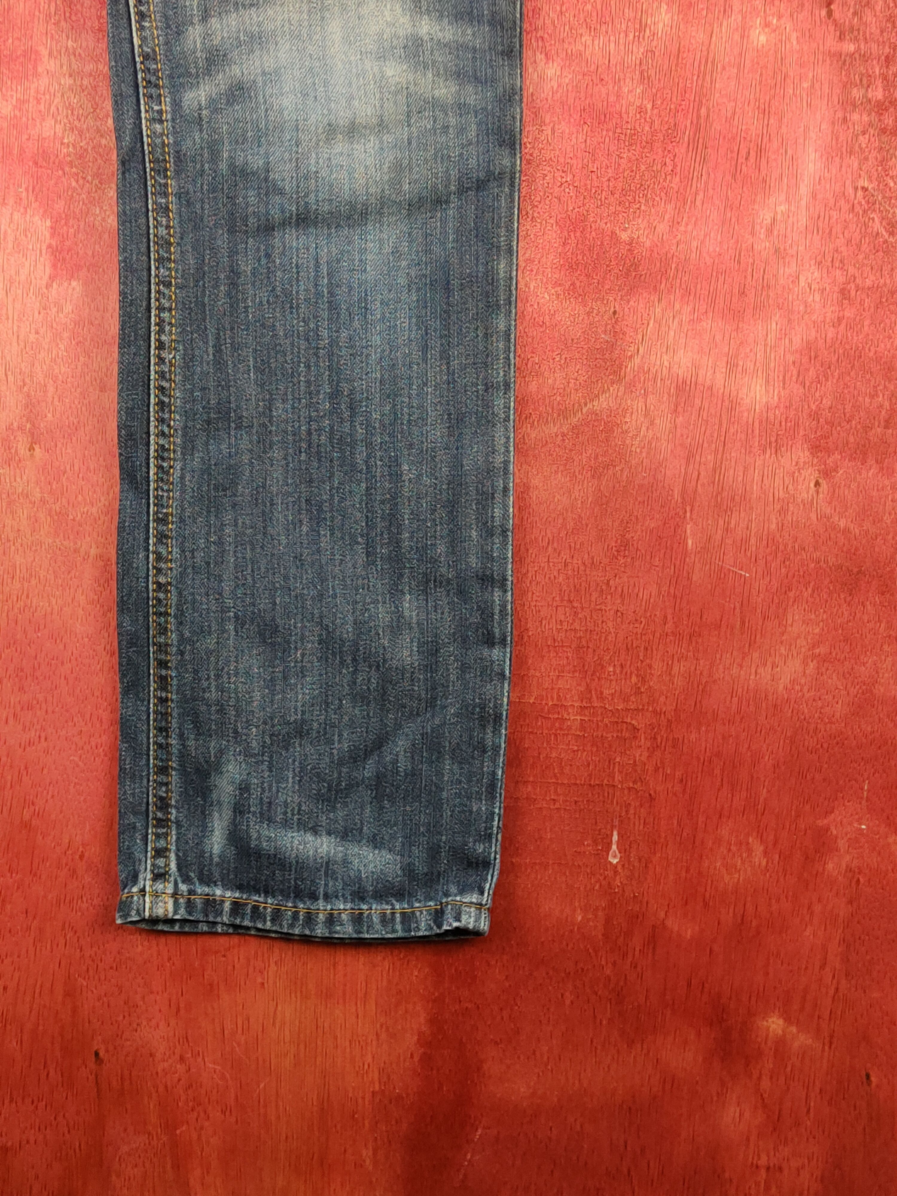 Polo Ralph Lauren Polo Ralph Lauren skater Blue Distressed ripped Denim #S1593 Size US 27 - 7 Thumbnail