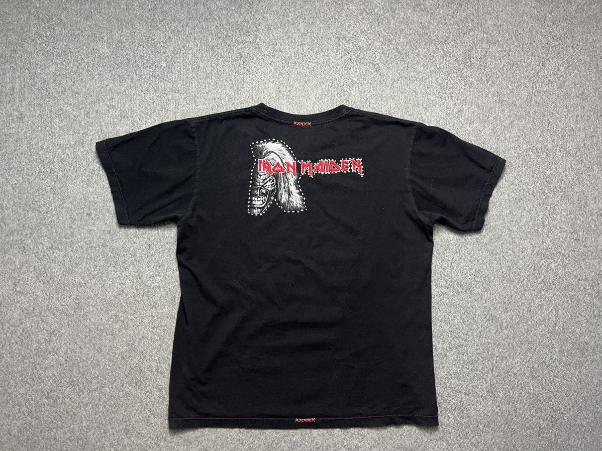 Iron Maiden × Vintage Vintage Iron Maiden printed t-shirt knit logo Size US L / EU 52-54 / 3 - 6 Thumbnail