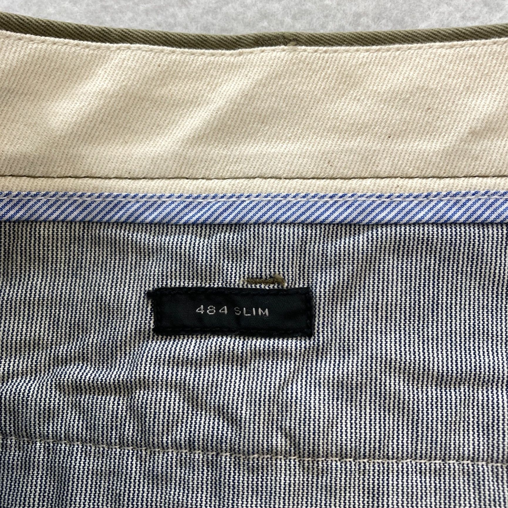 J.Crew J.Crew 484 Broken In Pants Mens 38x32 Slim Fit Straight Leg Green Preppy Casual Size US 38 / EU 54 - 6 Thumbnail