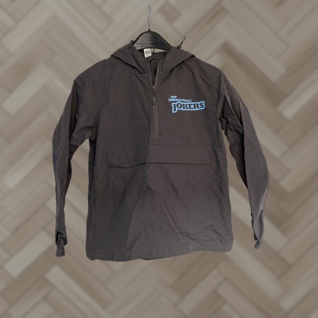 Vintage Impractical Jokers Jacket Mens Zip Hooded Anorak Windbreaker S Gray Cranjis Size US S / EU 44-46 / 1 - 1 Thumbnail