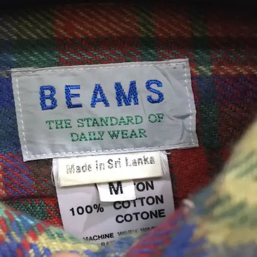 Beams Plus Japanese Brand Beams japan Plaid Tartan Flannel Shirt Size US M / EU 48-50 / 2 - 4 Thumbnail