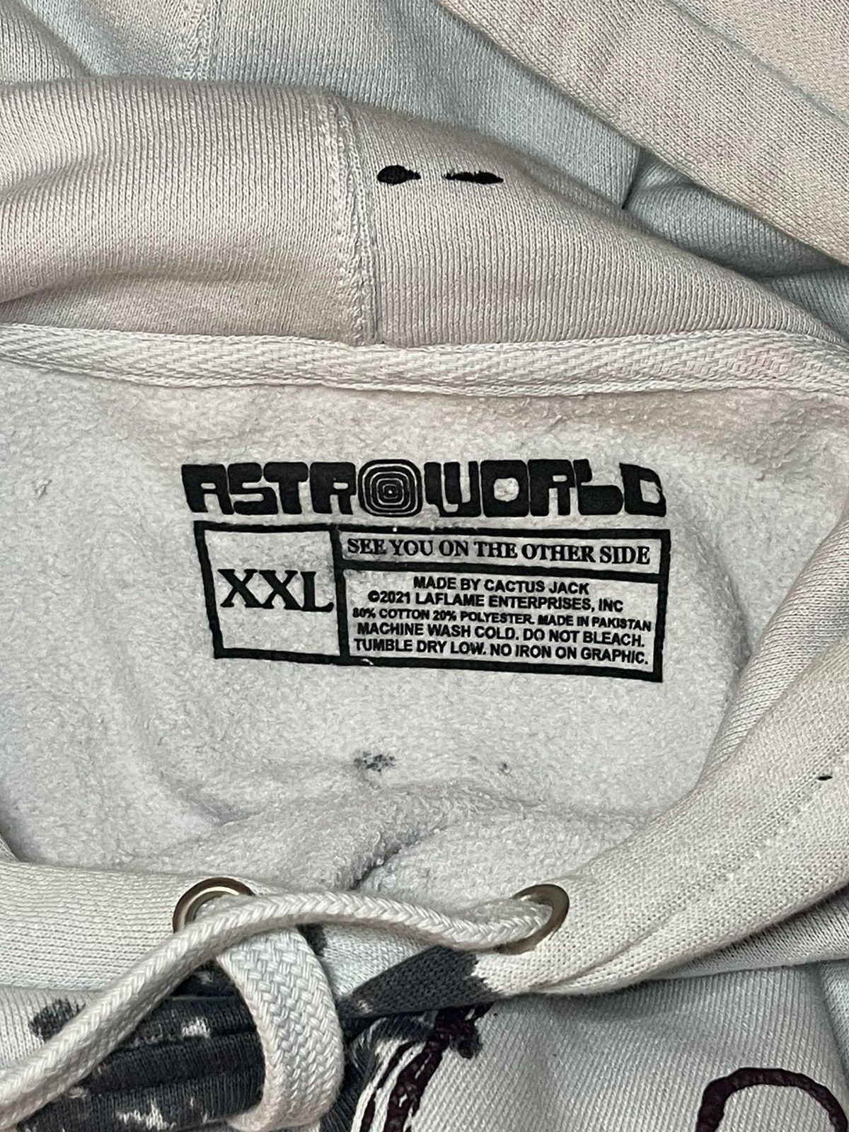 Travis Scott Astroworld Utopia Tour Merch Sz XXL
