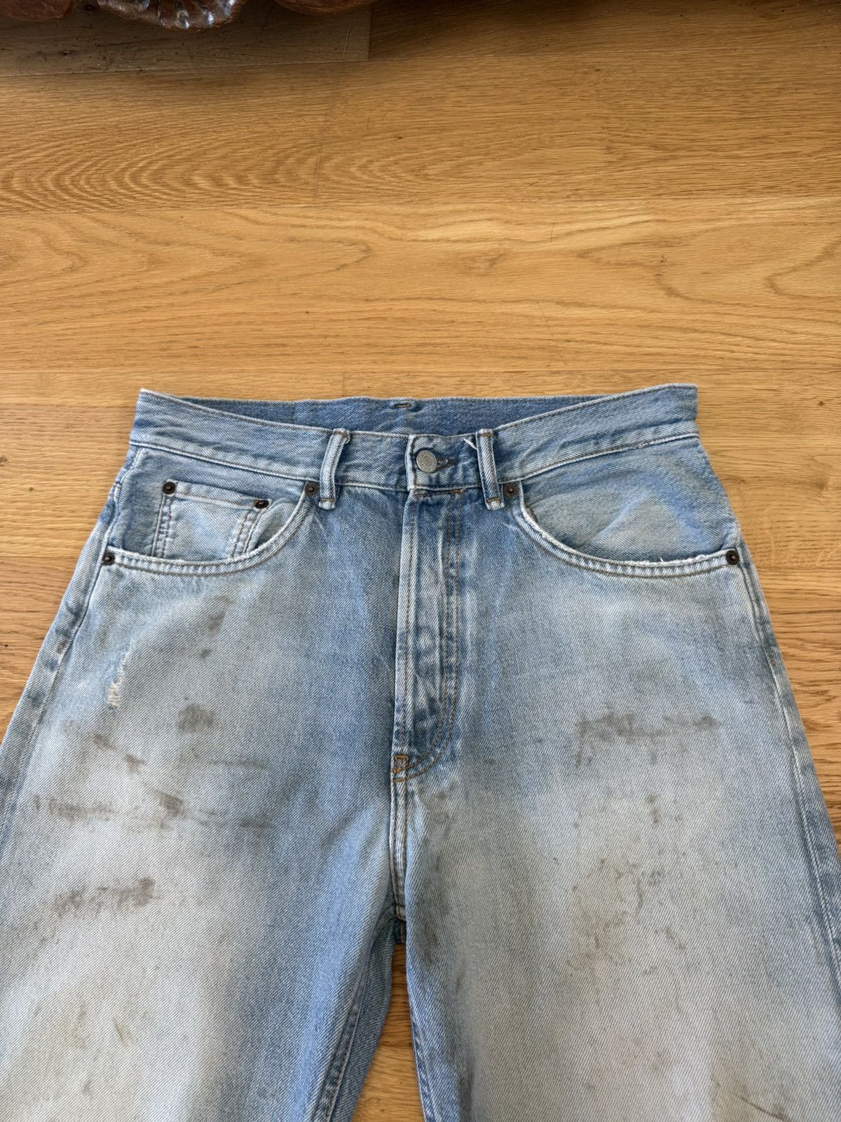 Acne Studios Jean Acne Studios 2021M (Penicillin) Size US 29 - 8 Thumbnail