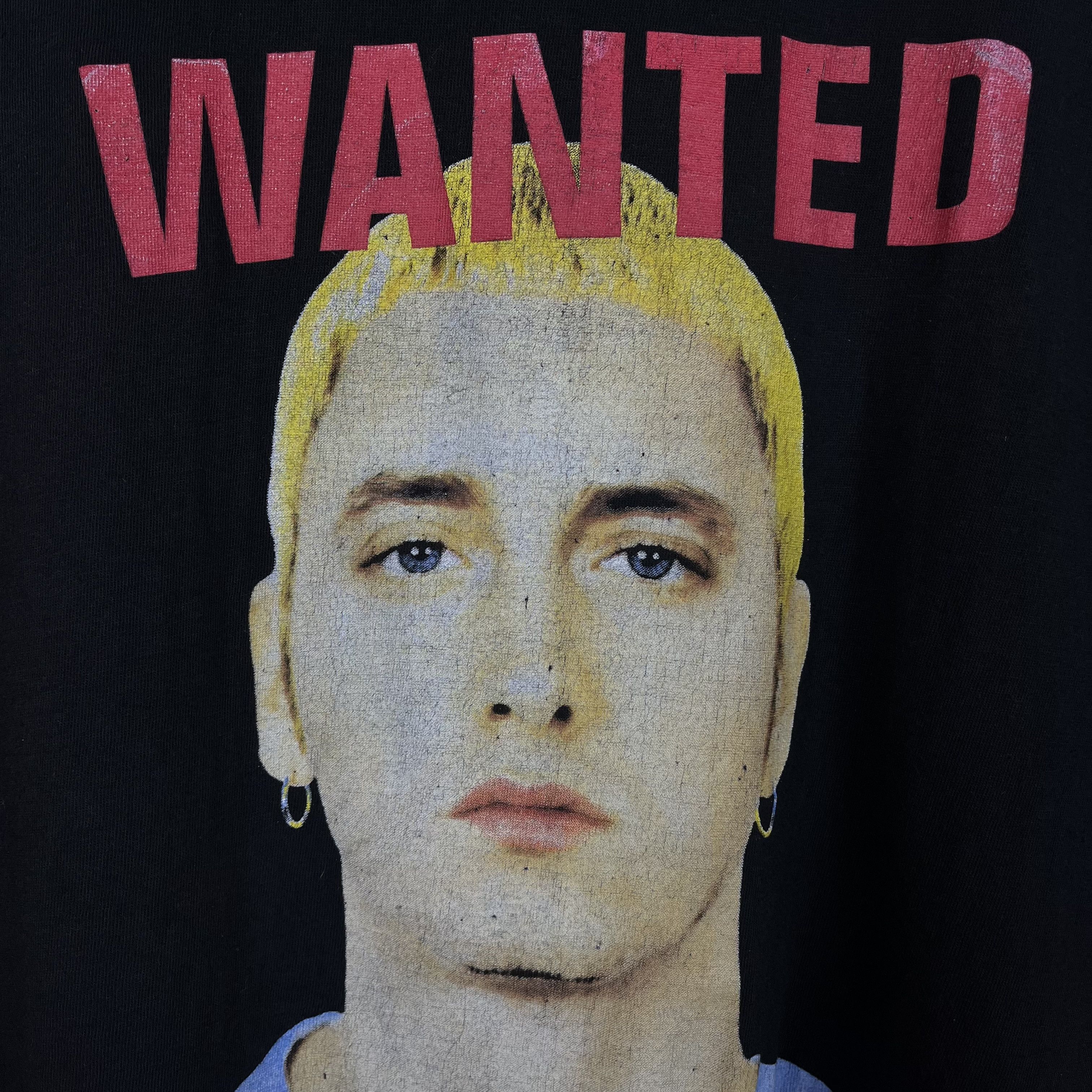 Rap Tees Vintage Eminem Wanted Rap Hip-Hop T Shirt 2000’s Size US M / EU 48-50 / 2 - 7 Thumbnail