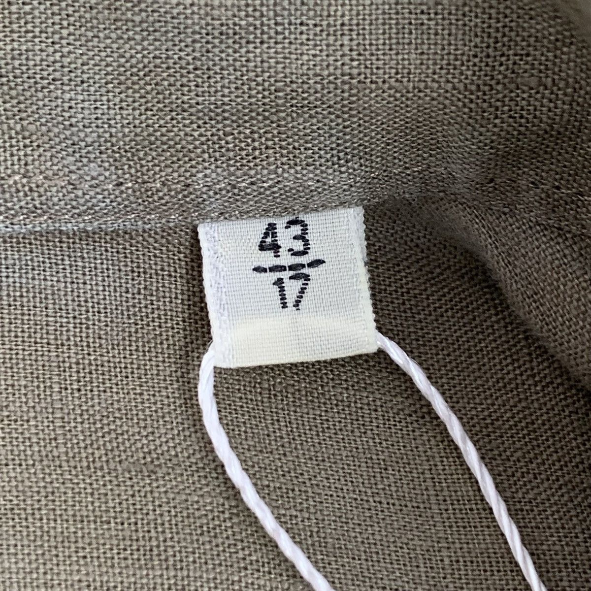 Hermes Hermes Linen Lapel Single-breasted Long Sleeve Shirt K26WX Size US XS / EU 42 / 0 - 6 Thumbnail