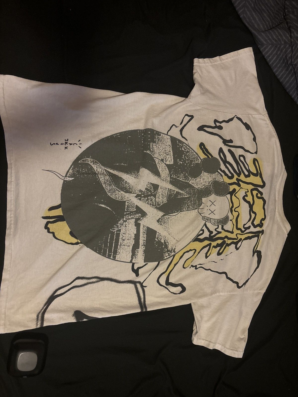 travis scott kaws shirt