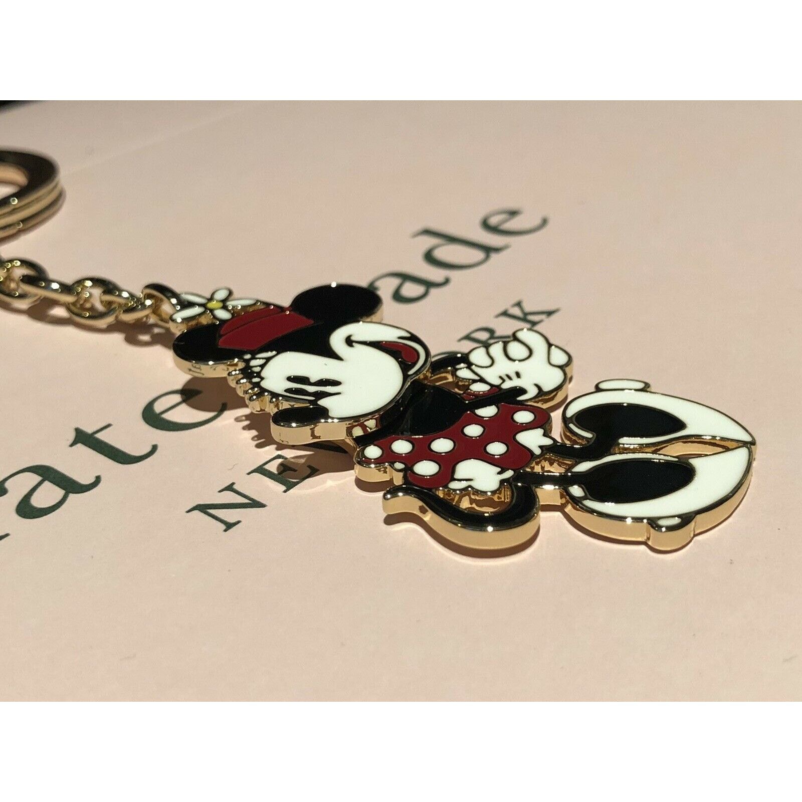 Kate Spade Kate Spade Disney Minnie Mouse Keychain key Ring Bag Charm Size ONE SIZE - 7 Thumbnail
