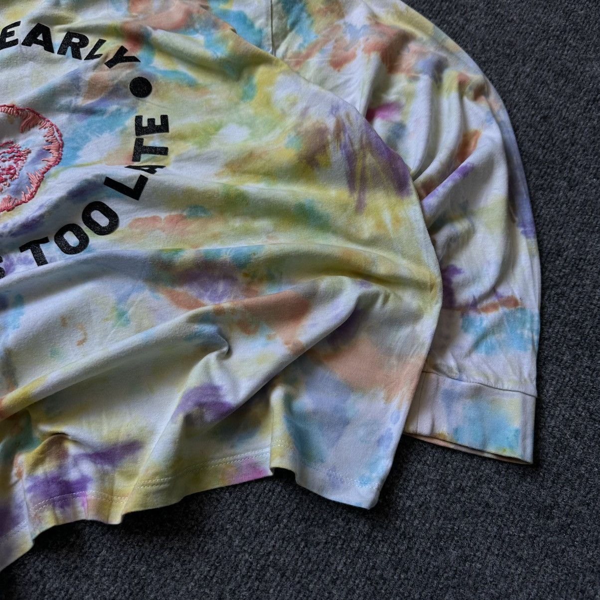 Asos VTG Tie dye Never Too Early Always too Late Long-sleeve Tee Size US M / EU 48-50 / 2 - 8 Thumbnail