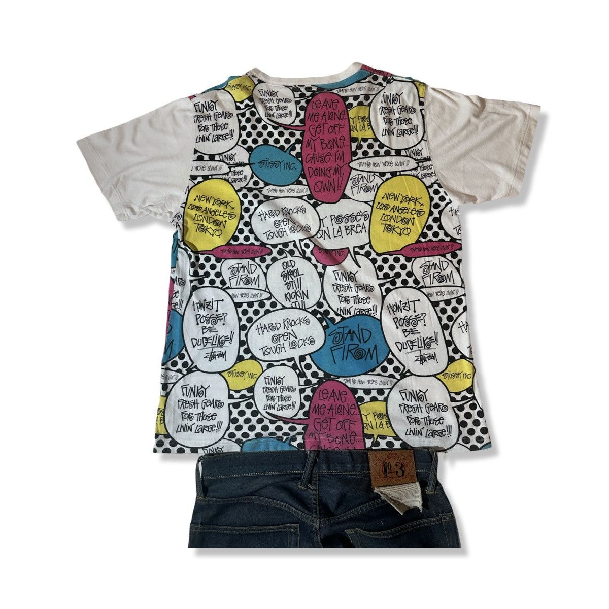 Stussy Stussy 00’ Tee Speech Bubble Print Size US XL / EU 56 / 4 - 1 Thumbnail