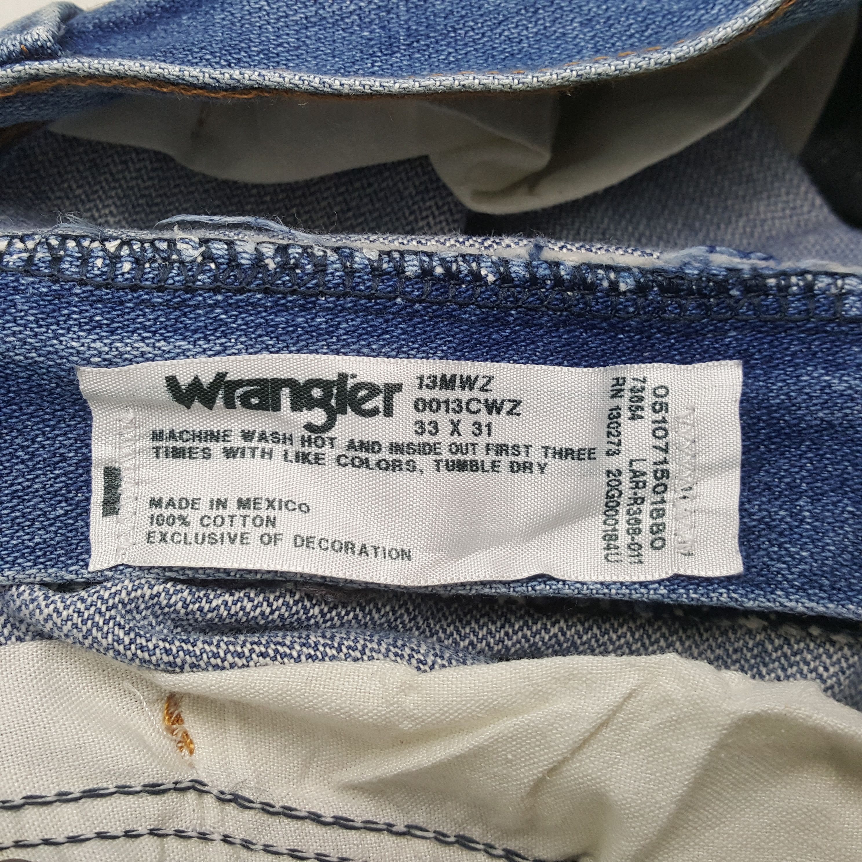 Wrangler Wrangler Streetwear Style Jeans RR30 Size US 32 / EU 48 - 14 Thumbnail