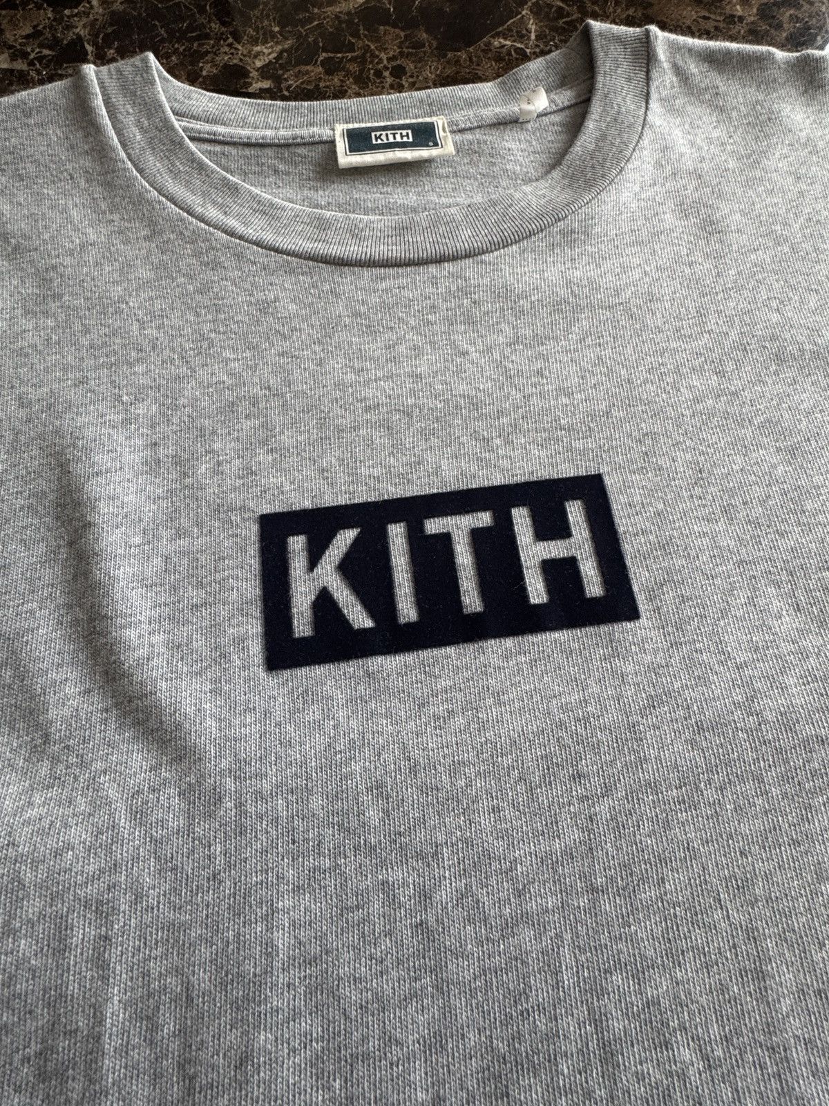 Kith Kith Classic Logo L/S Tee - Grey Size US S / EU 44-46 / 1 - 3 Thumbnail