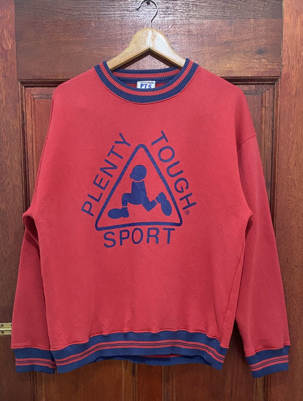 Japanese Brand × Vintage Vintage 90s plenty tough sport sweatshirt big logo Size US L / EU 52-54 / 3 - 3 Thumbnail