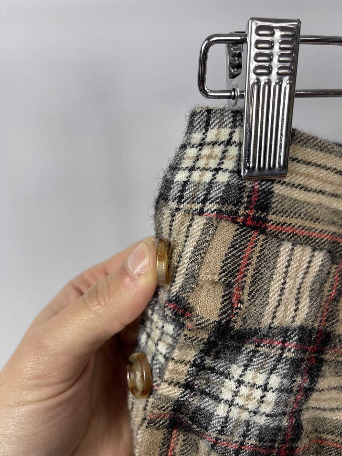 Burberry Burberry London England Short Size S 100% Lana Wool Size 25" / US 0 / IT 36 - 3 Thumbnail