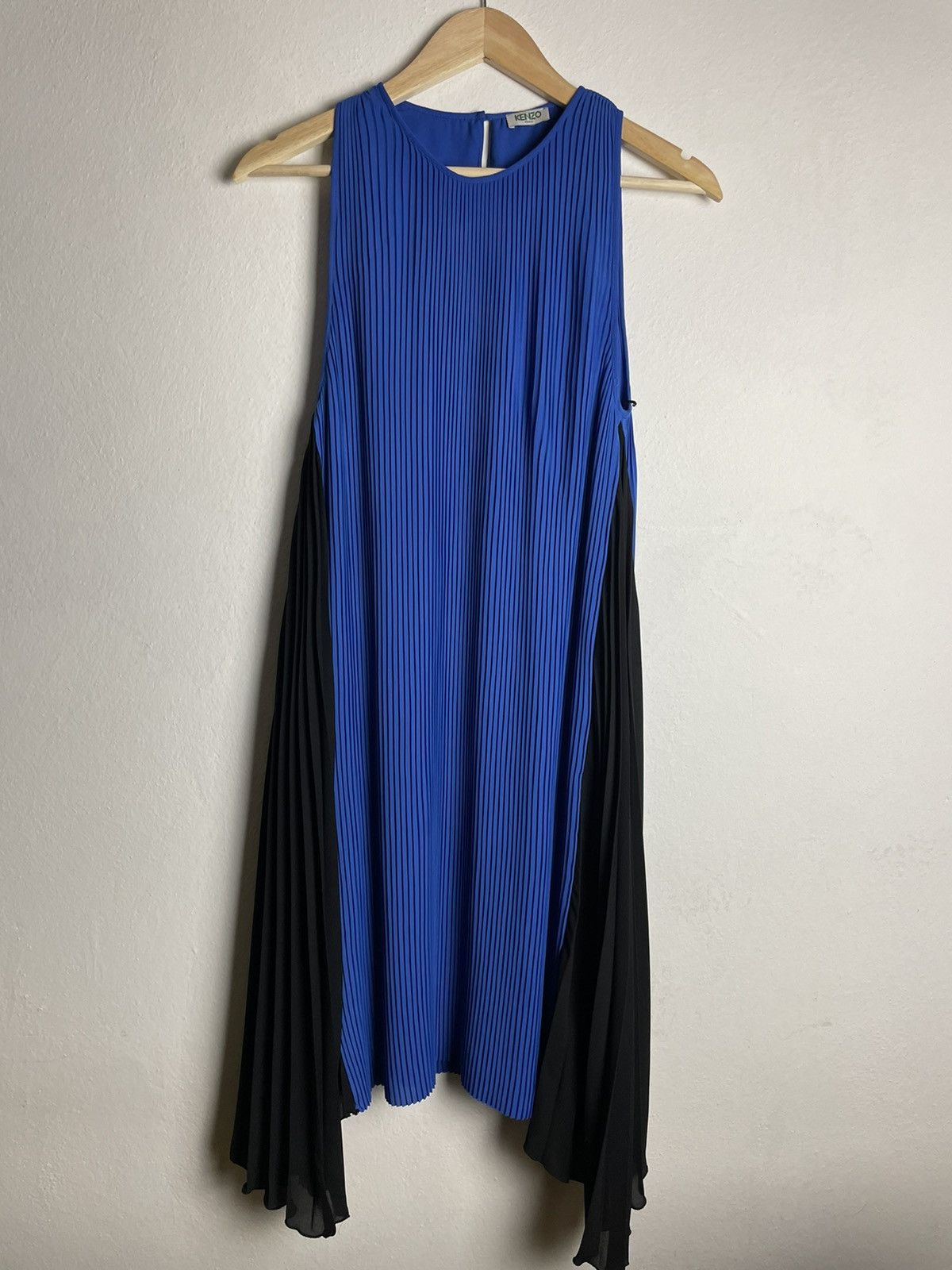 image of Vintage Kenzo Midi Dress Blue, Women's