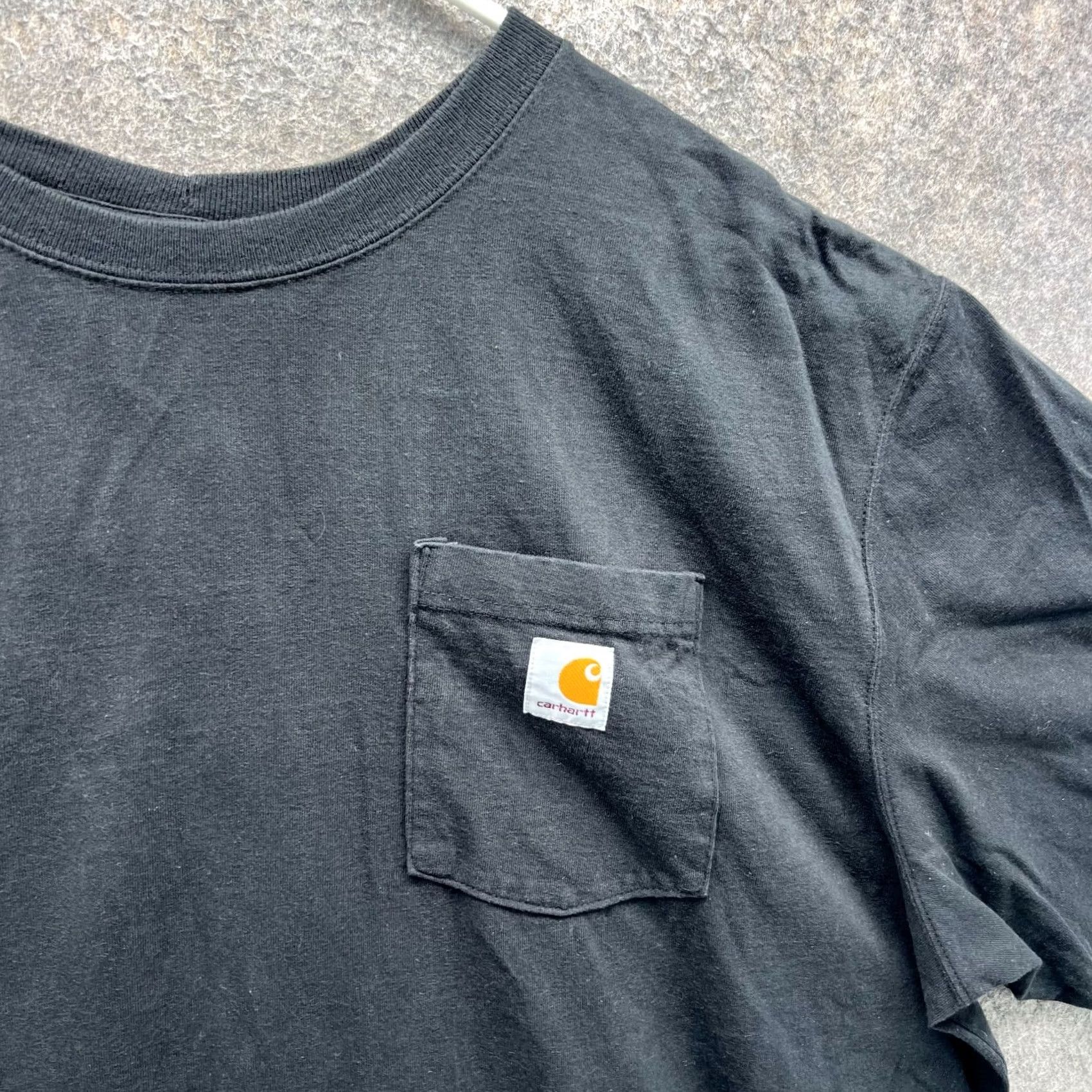 Carhartt VINTAGE Carhartt Shirt Mens 2XL Black Crewneck Original Fit Pocket Tee Cotton Shirt Mens 2XL Black Crewneck Pocket Logo Size US XXL / EU 58 / 5 - 7 Thumbnail