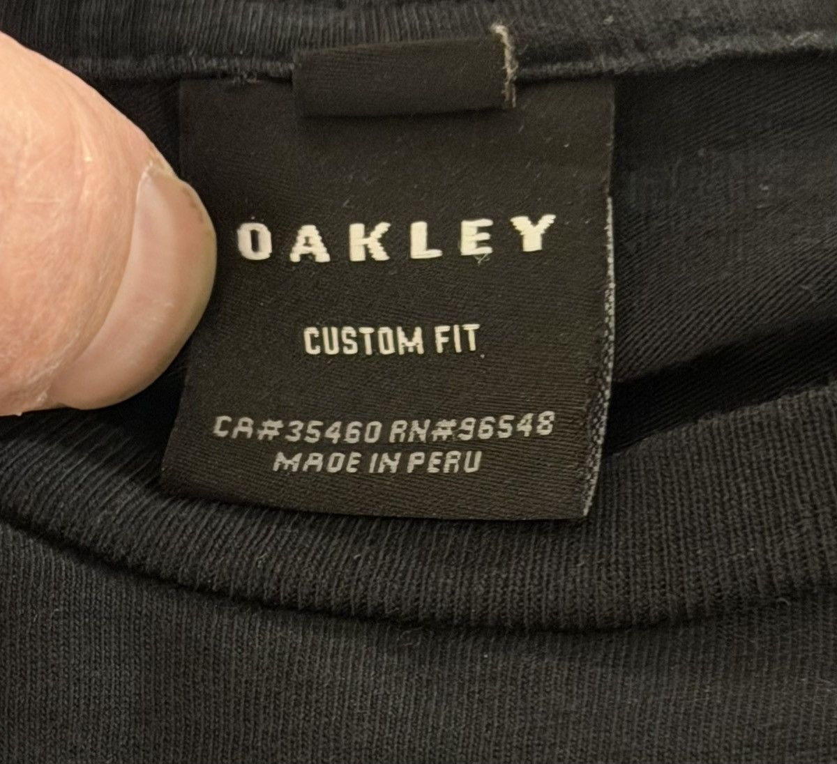 Oakley Oakley Team Graphic T-Shirt Custom Fit Outdoors Casual Size US L / EU 52-54 / 3 - 4 Thumbnail