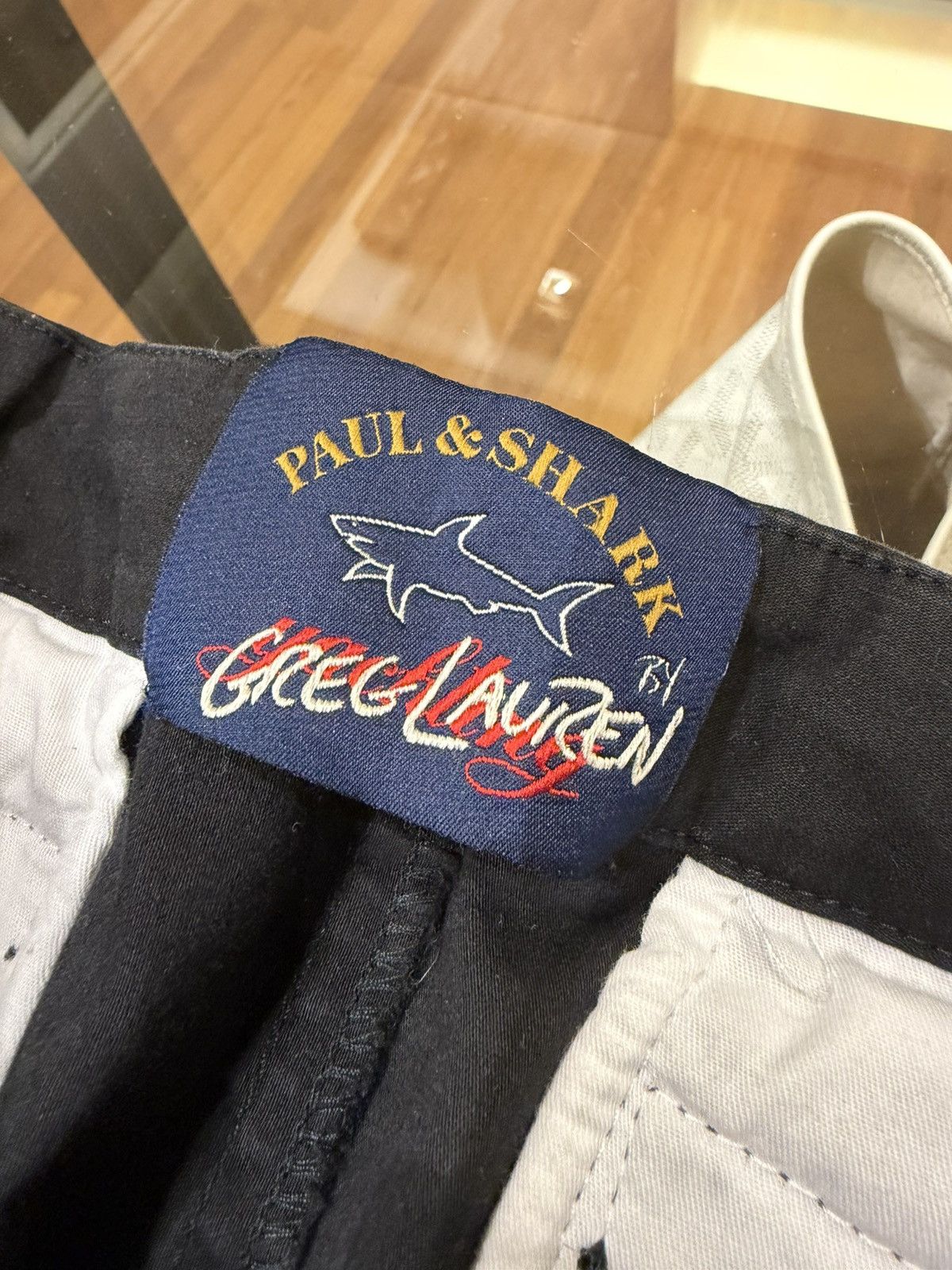 Greg Lauren × Paul & Shark Paul & Shark By Greg Lauren Drawstring Cargo Trousers Size US 34 / EU 50 - 3 Thumbnail