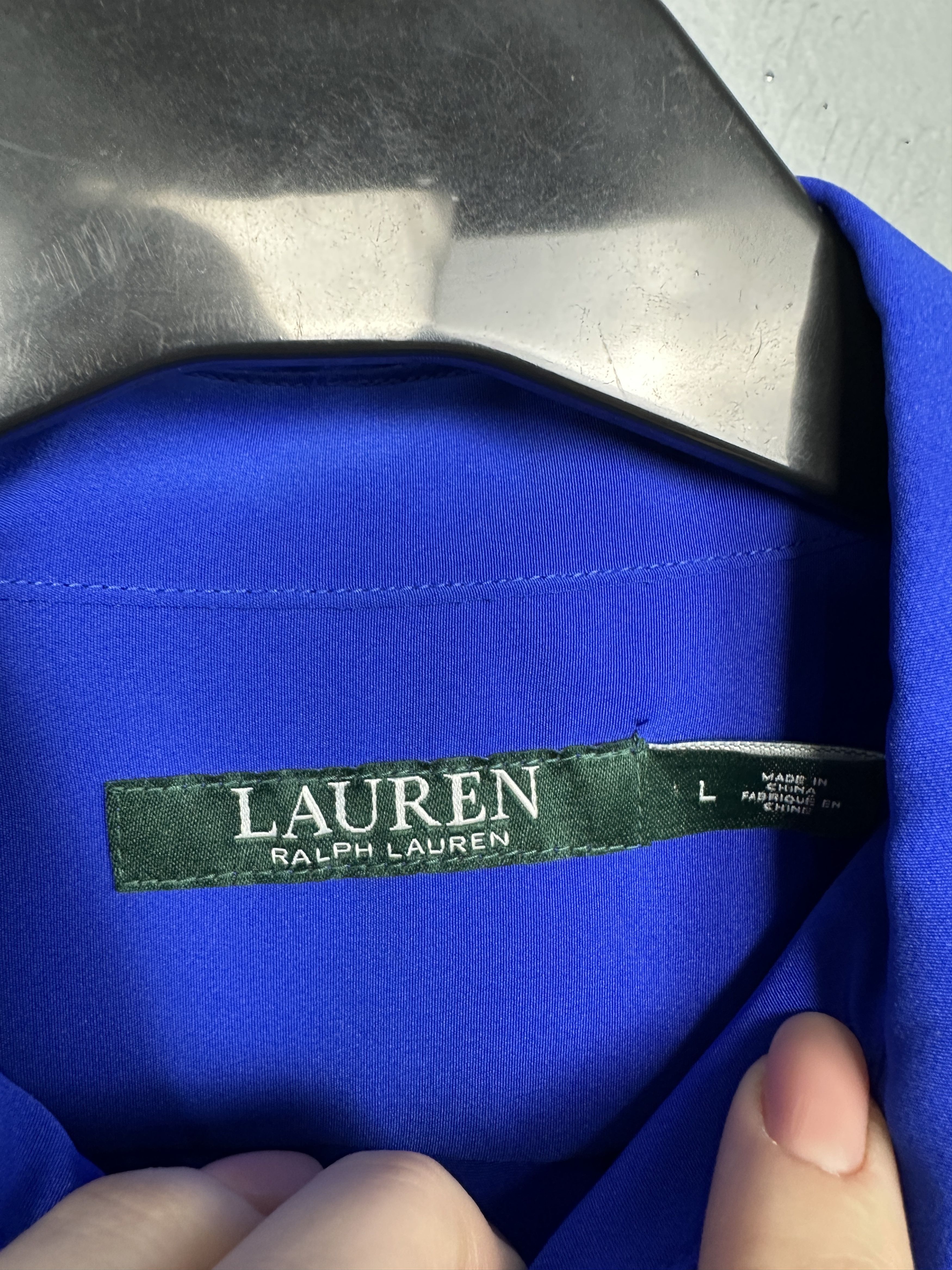 Polo Ralph Lauren Polo Ralph Lauren Vintage Womens Oversized Shirt Size L / US 10 / IT 46 - 3 Thumbnail