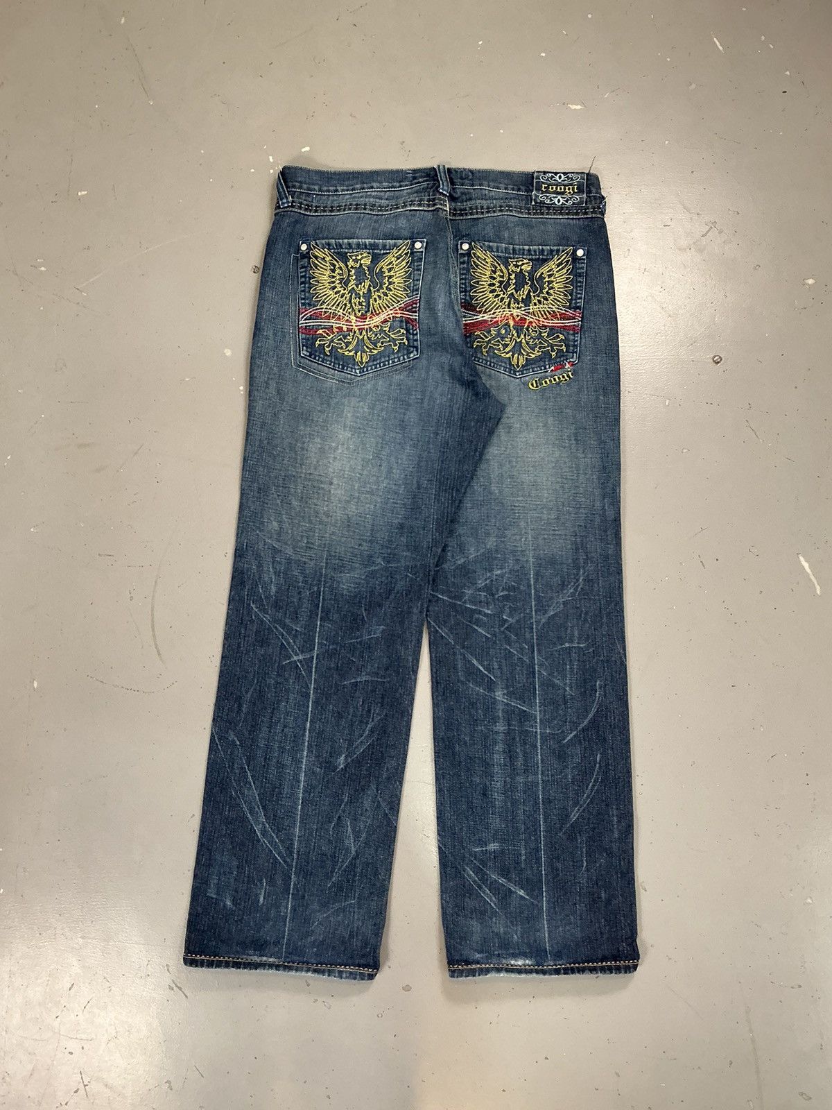 Coogi × Vintage Vintage Coogi thread bird 🦆 embroidered denim Size US 38 / EU 54 - 1 Thumbnail