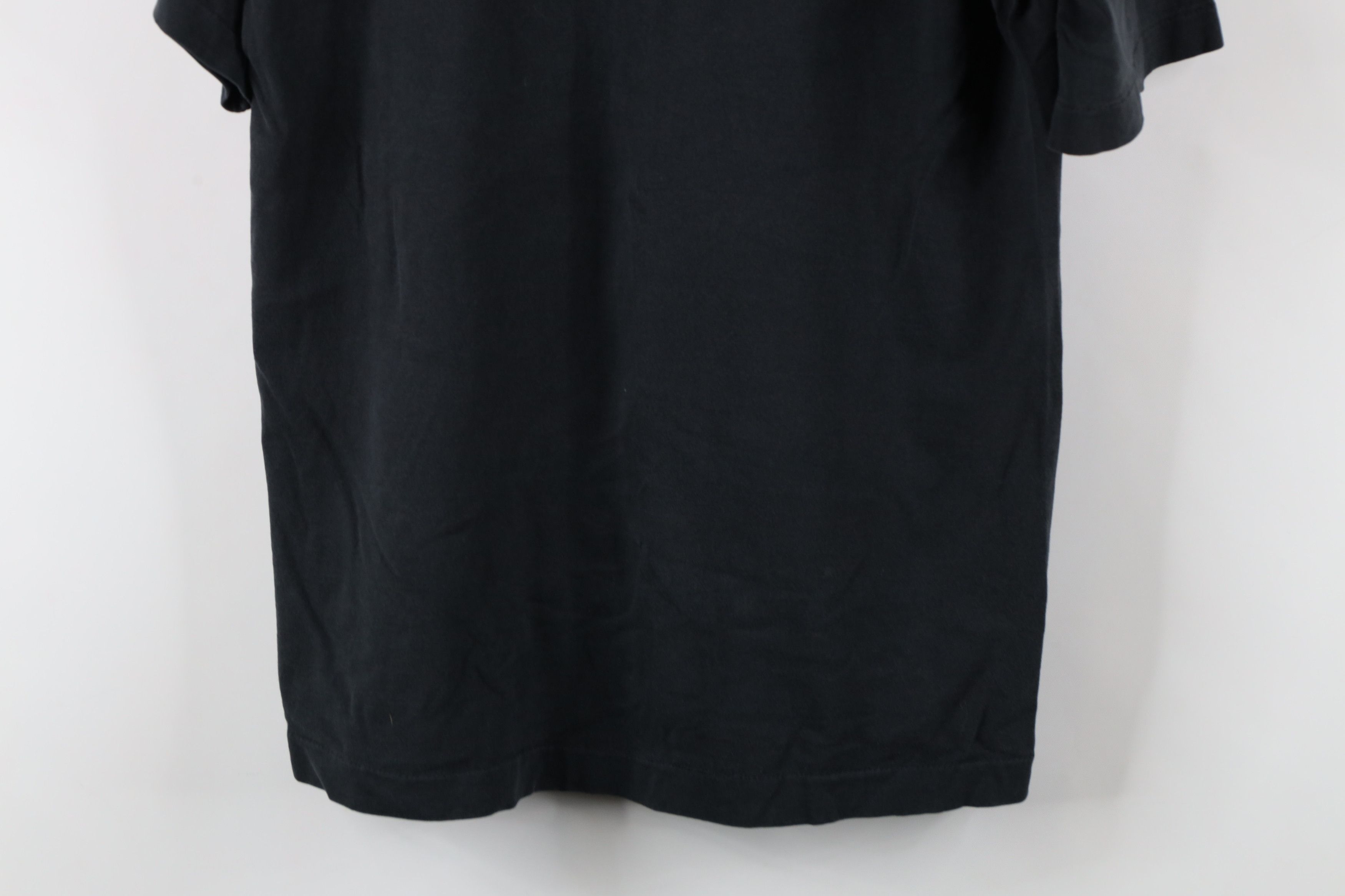 Vintage Vintage 90s Streetwear Blank Pocket T-Shirt Black Cotton USA Size US M / EU 48-50 / 2 - 12 Thumbnail