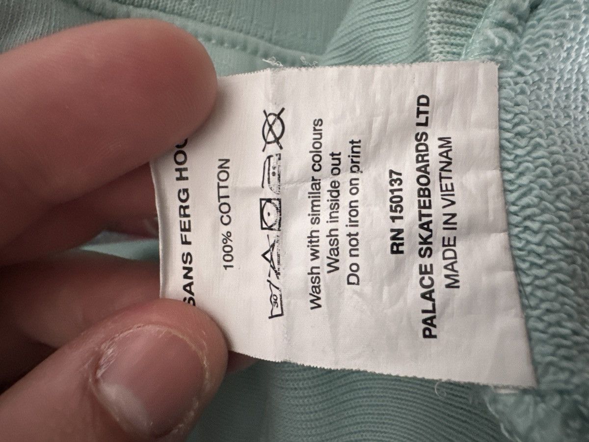 Palace Palace Sans Ferg Hoodie - Duck Egg Blue Size US S / EU 44-46 / 1 - 5 Thumbnail
