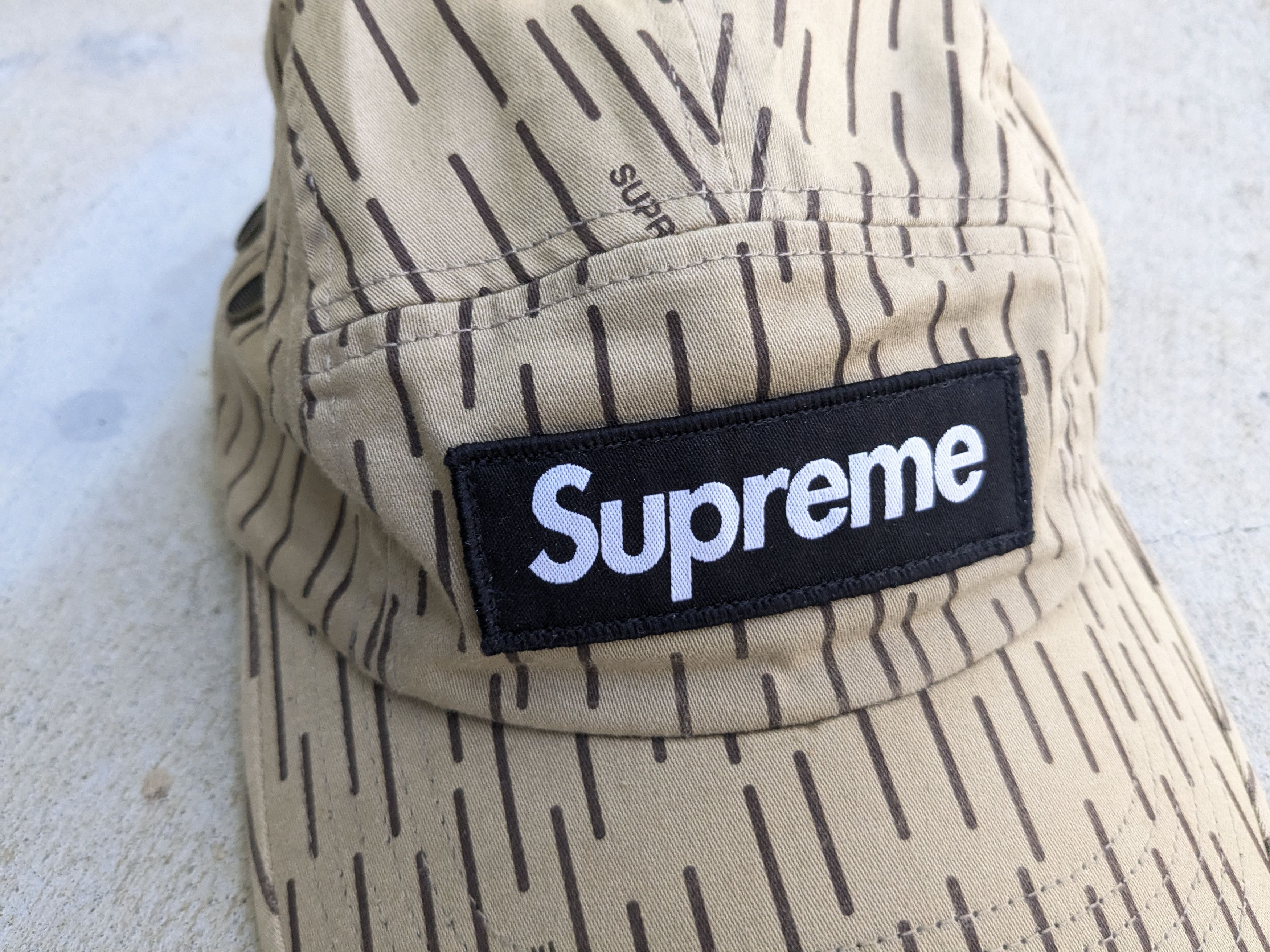 Supreme Supreme Military Camp Cap Brown Hat 5 Panel BOGO Size ONE SIZE - 3 Thumbnail