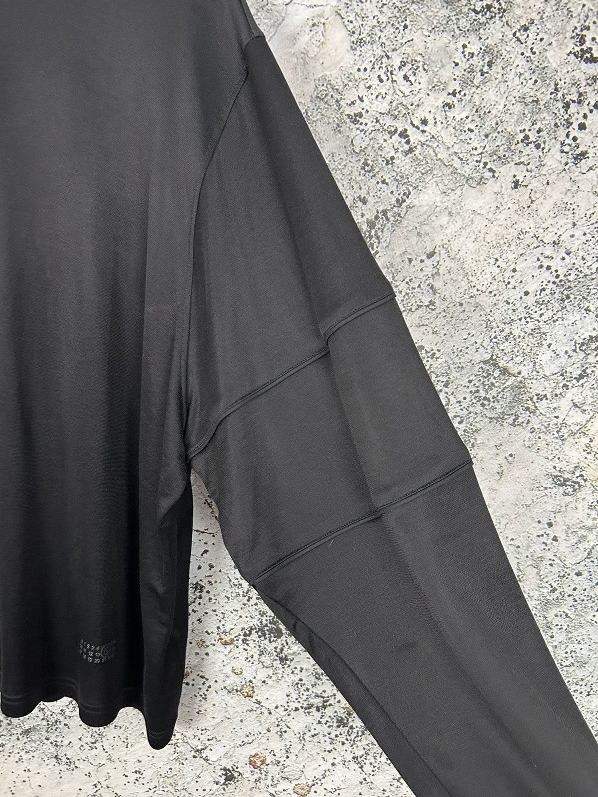 Designer Maison Margiela MM6 Paris Half Zip Sweatshirt/Longsleeve Size US L / EU 52-54 / 3 - 6 Thumbnail