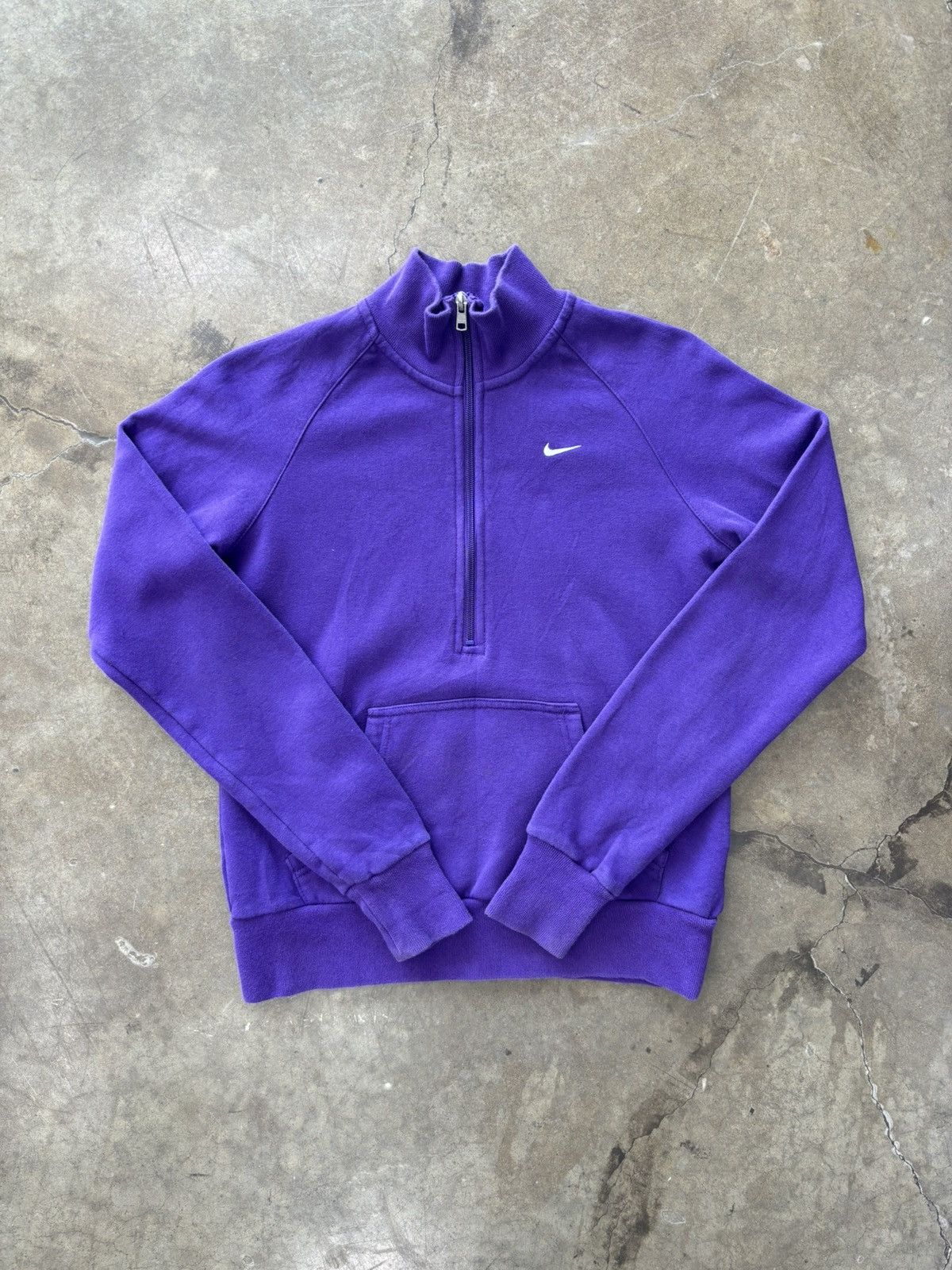 Nike × Vintage Vintage Nike Athletic Dept. Quarter-Zip Jacket Medium Size US M / EU 48-50 / 2 - 2 Thumbnail