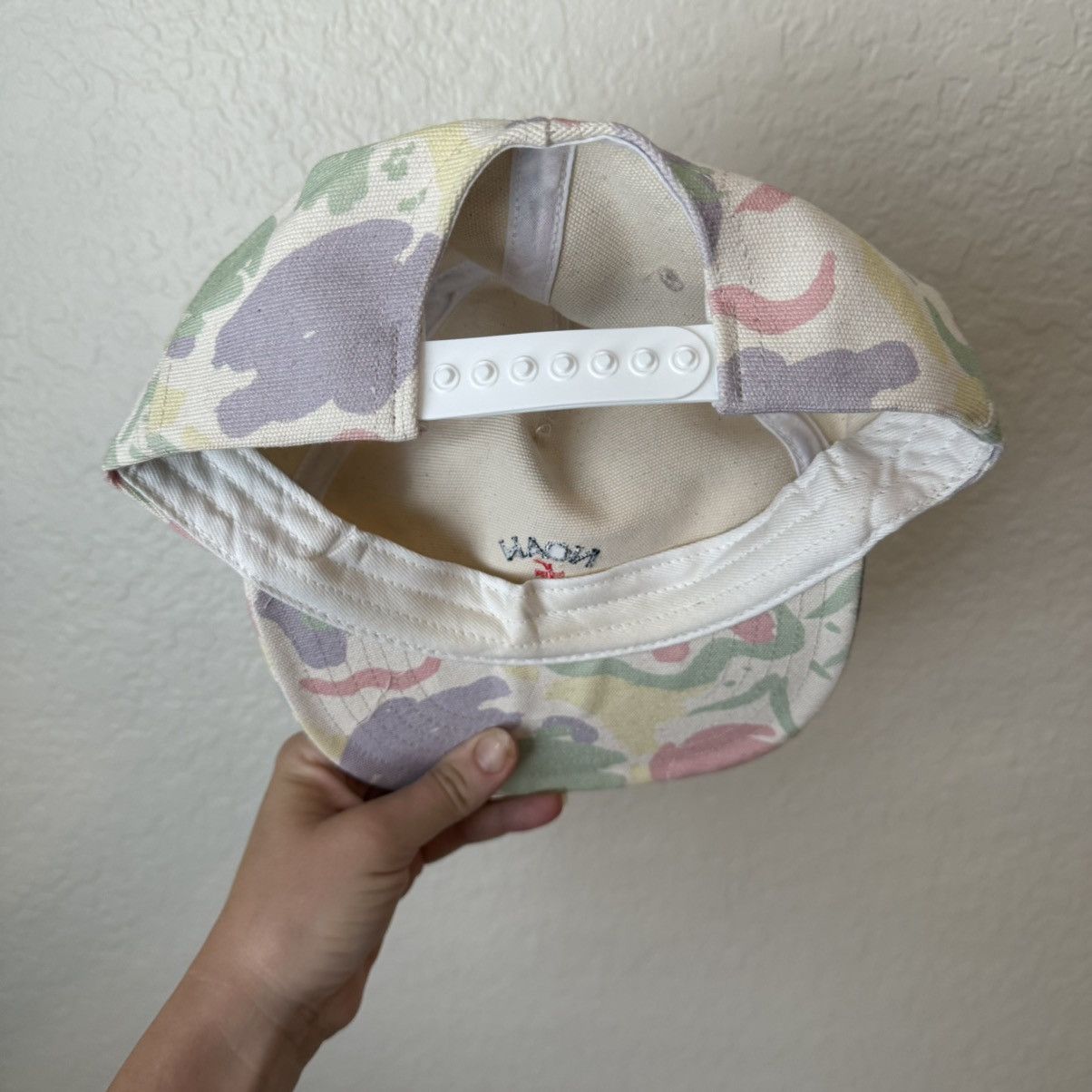 Noah Noah NY Canvas Twill All Over Print Logo Hat Cap SnapBack Size ONE SIZE - 5 Thumbnail