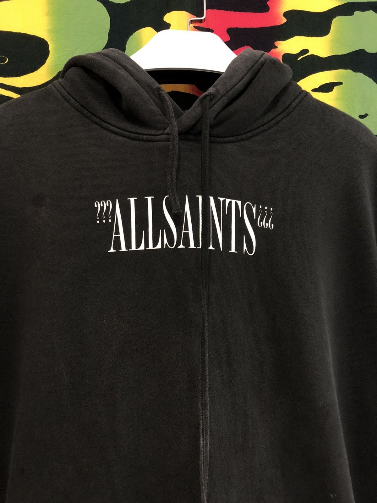 Allsaints Allsaints fade black hoodie Size US M / EU 48-50 / 2 - 3 Thumbnail