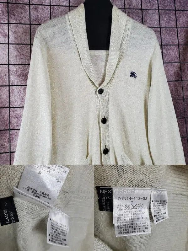 Burberry Burberry Men's Spring Autumn Beige Cardigan. Size US M / EU 48-50 / 2 - 2 Thumbnail