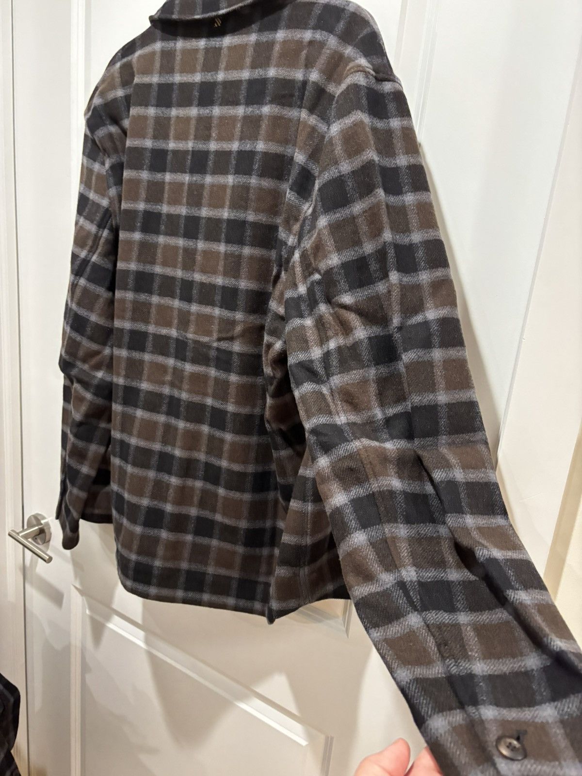 Billy Reid NWT Billy Reid Shirt Jacket Men's Wool XXL 2XL Olive Plaid Size US XXL / EU 58 / 5 - 10 Thumbnail