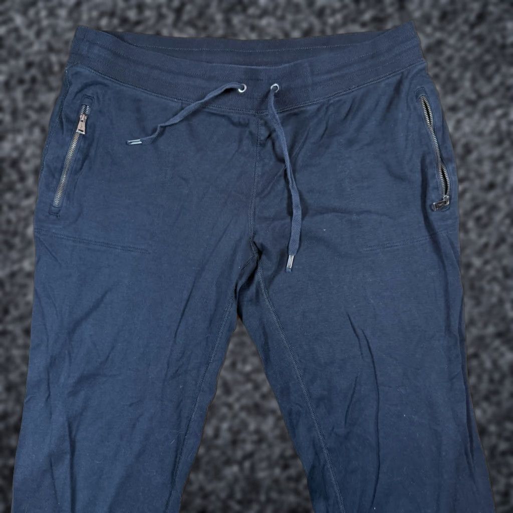 Ralph Lauren Lauren Ralph Lauren Sweatpants Women’s Medium Black Drawstring Pockets Straight Size ONE SIZE - 1 Thumbnail