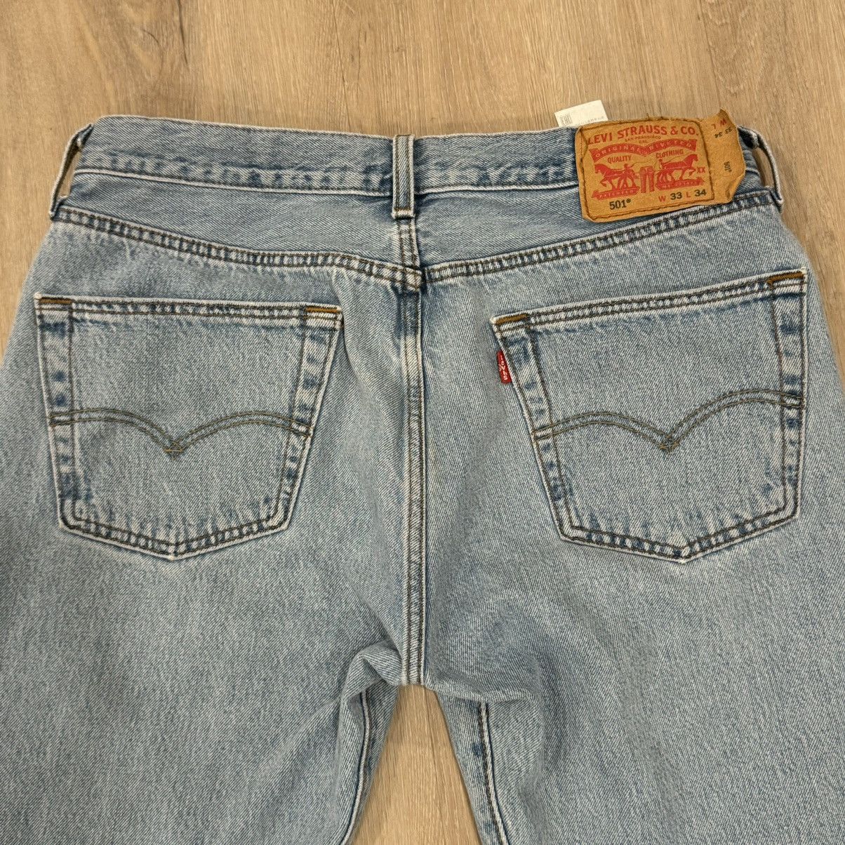Levi's levi 501 original fit jean Size US 33 - 5 Thumbnail