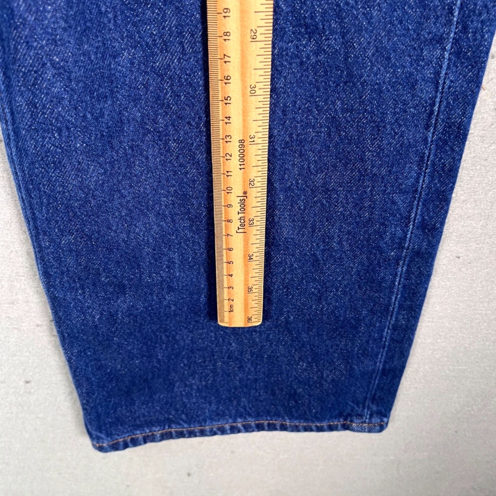 Cos COS Womens Size 26 High-Waisted Relaxed Fit Blue Straight-Leg Jeans Size 26" / US 2 / IT 38 - 7 Thumbnail