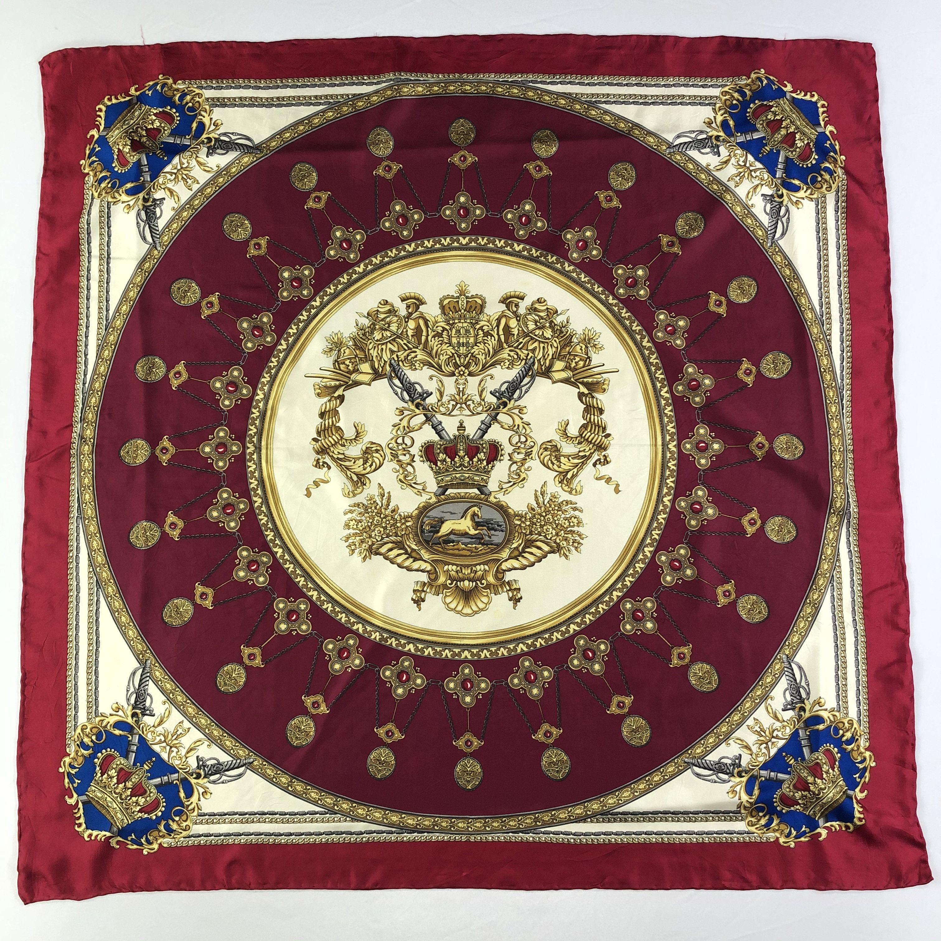 Vintage Vintage Silk Scarf Size ONE SIZE - 2 Thumbnail