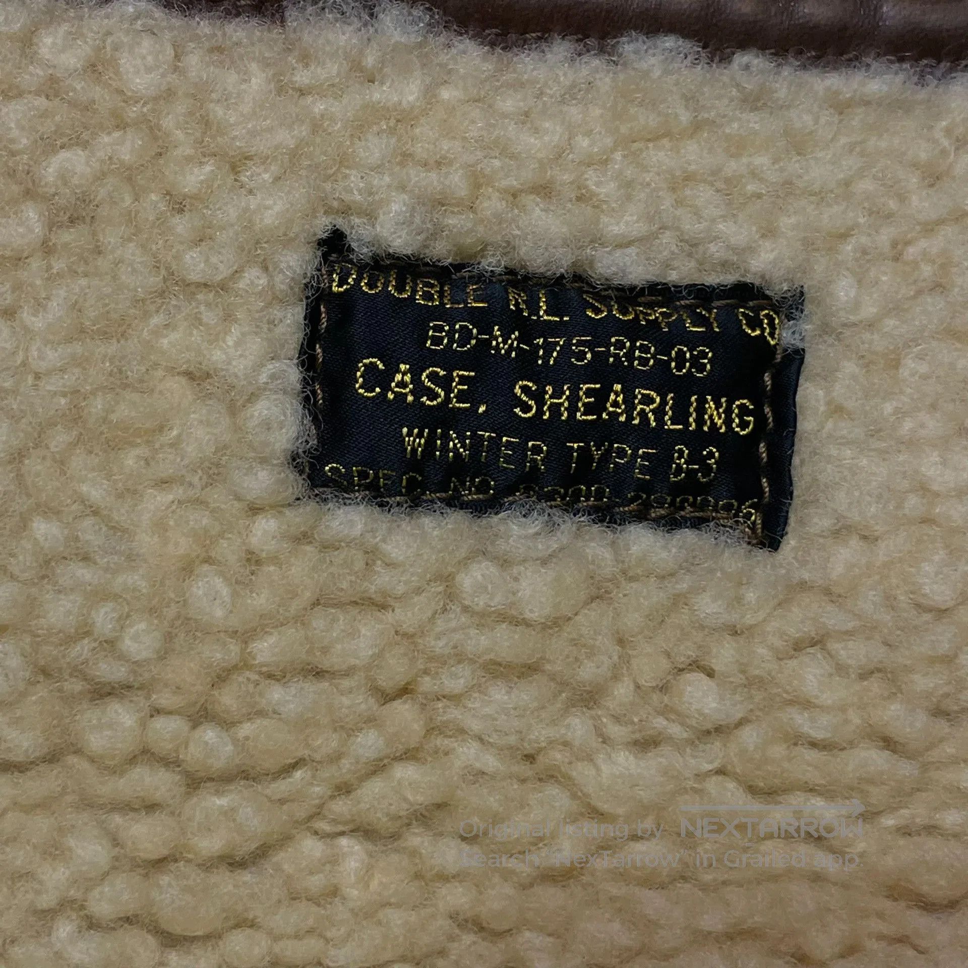 RRL Ralph Lauren RRL Shearling B3 Clutch Bag. Size ONE SIZE - 7 Thumbnail