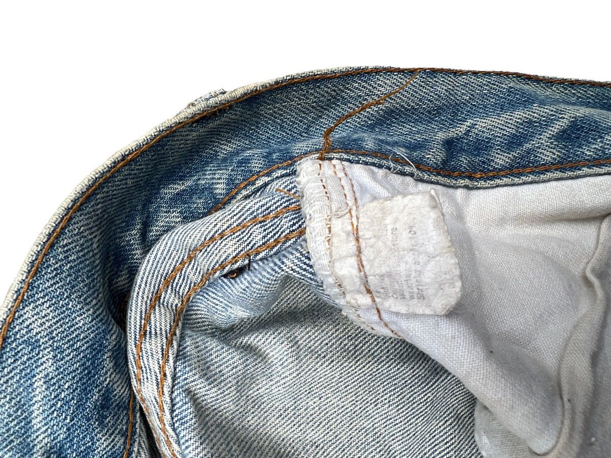 Levi's Vintage Clothing Vintage 80s Levi’s 501 Selvedge Distressed Denim Jeans 32x31 Size US 32 / EU 48 - 17 Thumbnail