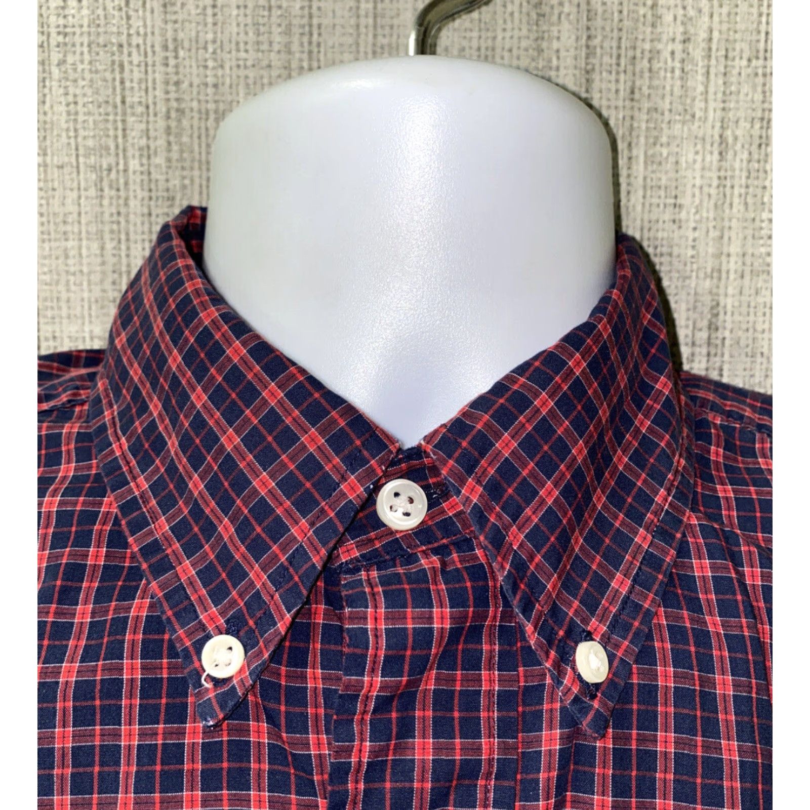 Ralph Lauren Ralph Lauren Blake Shirt Men Button-Up Long Sleeve Red/Blue Checkered Size M Regular Cotton Shirt Mens Size US M / EU 48-50 / 2 - 3 Thumbnail