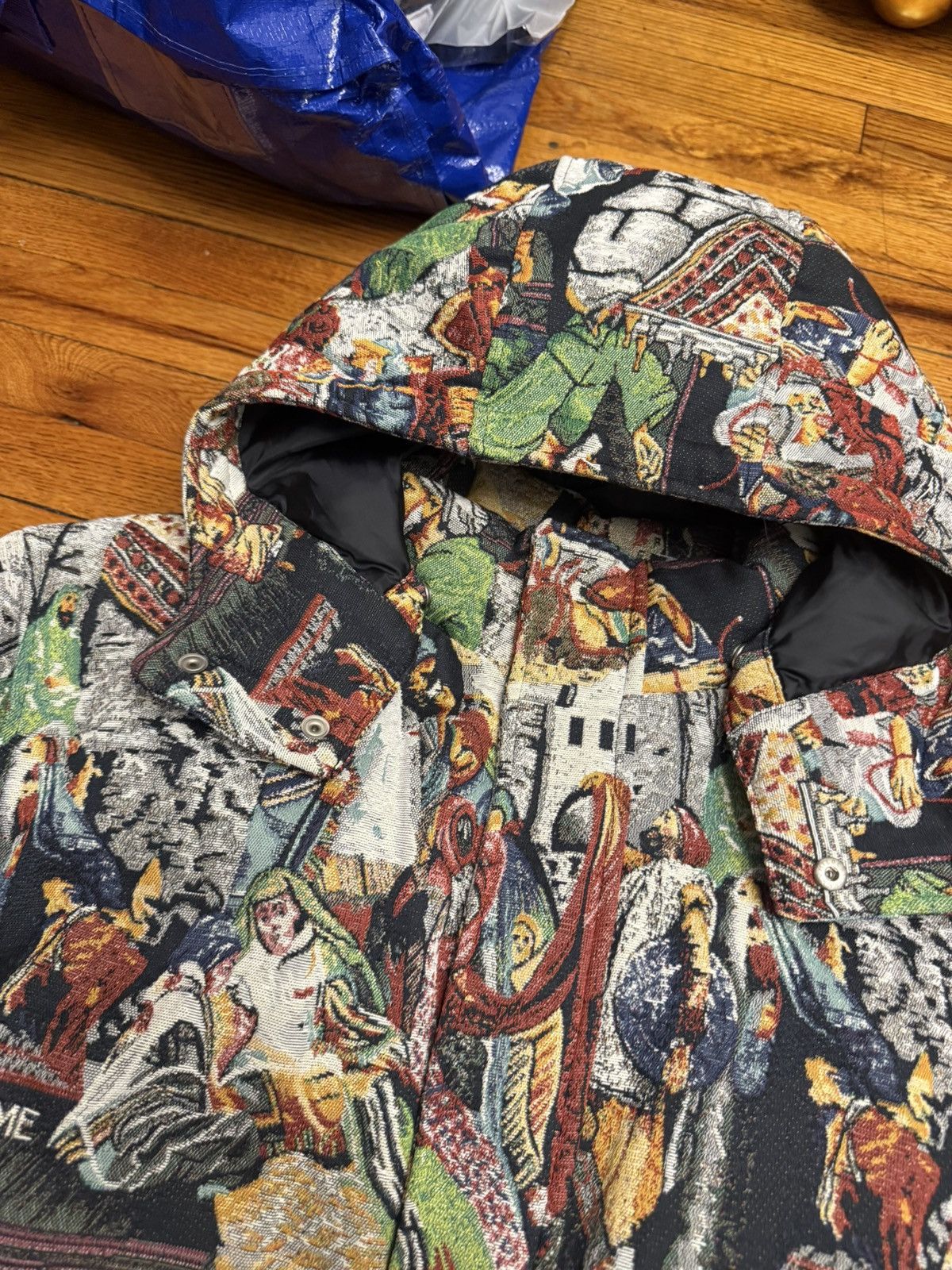 Bless × Supreme Supreme Bless Tapestry Down Jacket Size Large Size US L / EU 52-54 / 3 - 6 Thumbnail