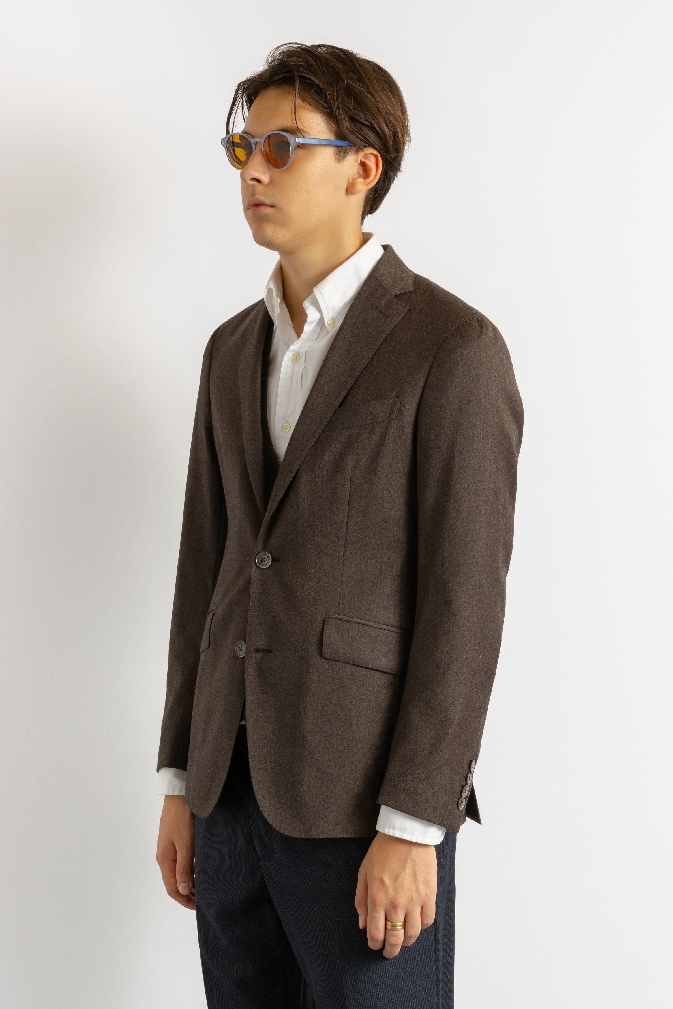 Hackett Hackett London 2 Piece Vest Blazer Suit 8720 Size 46R - 6 Thumbnail