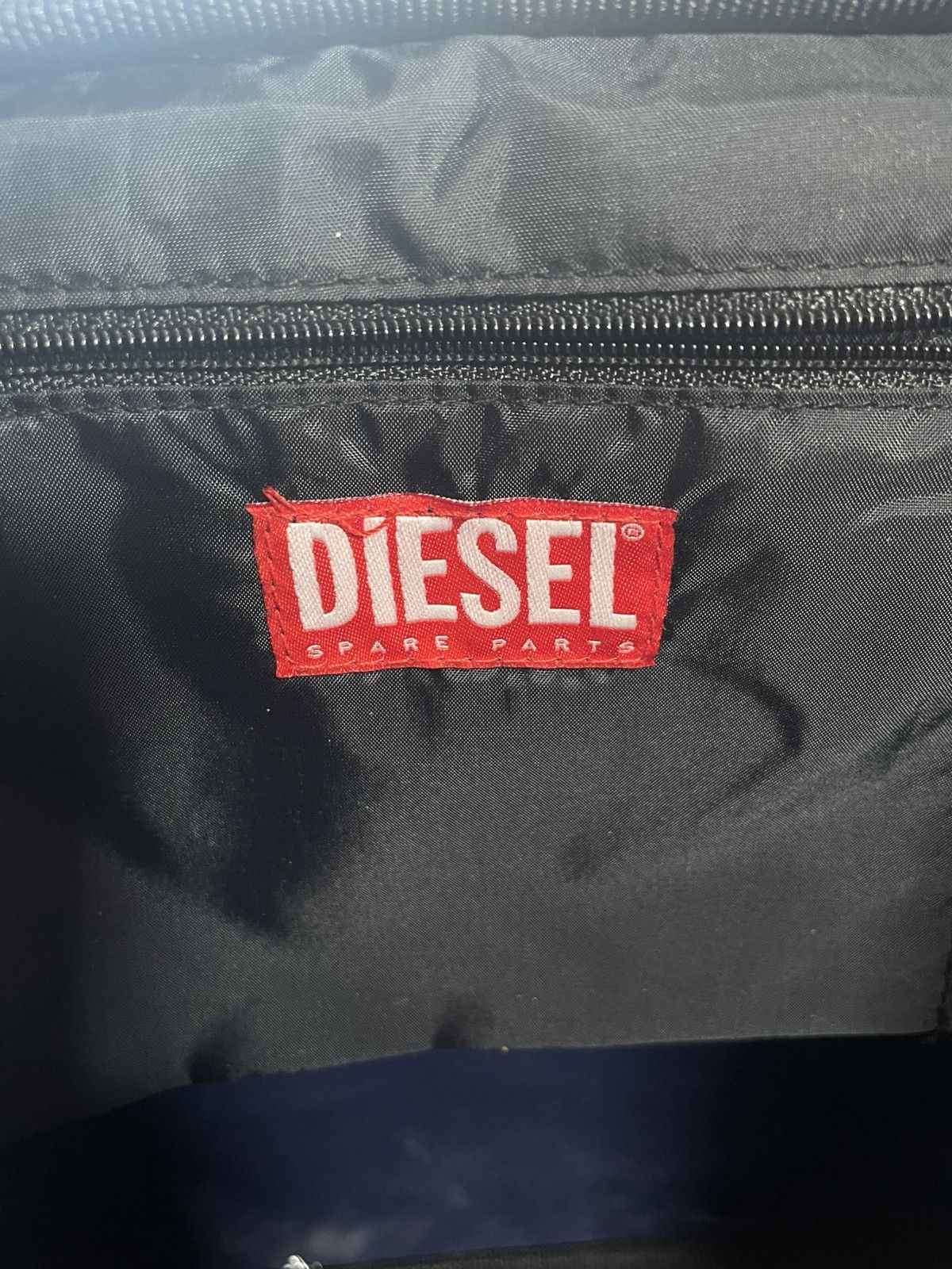 Diesel Vintage Rare Diesel Backpack Sub Zero Station Nylon Ice Cold Size ONE SIZE - 8 Thumbnail
