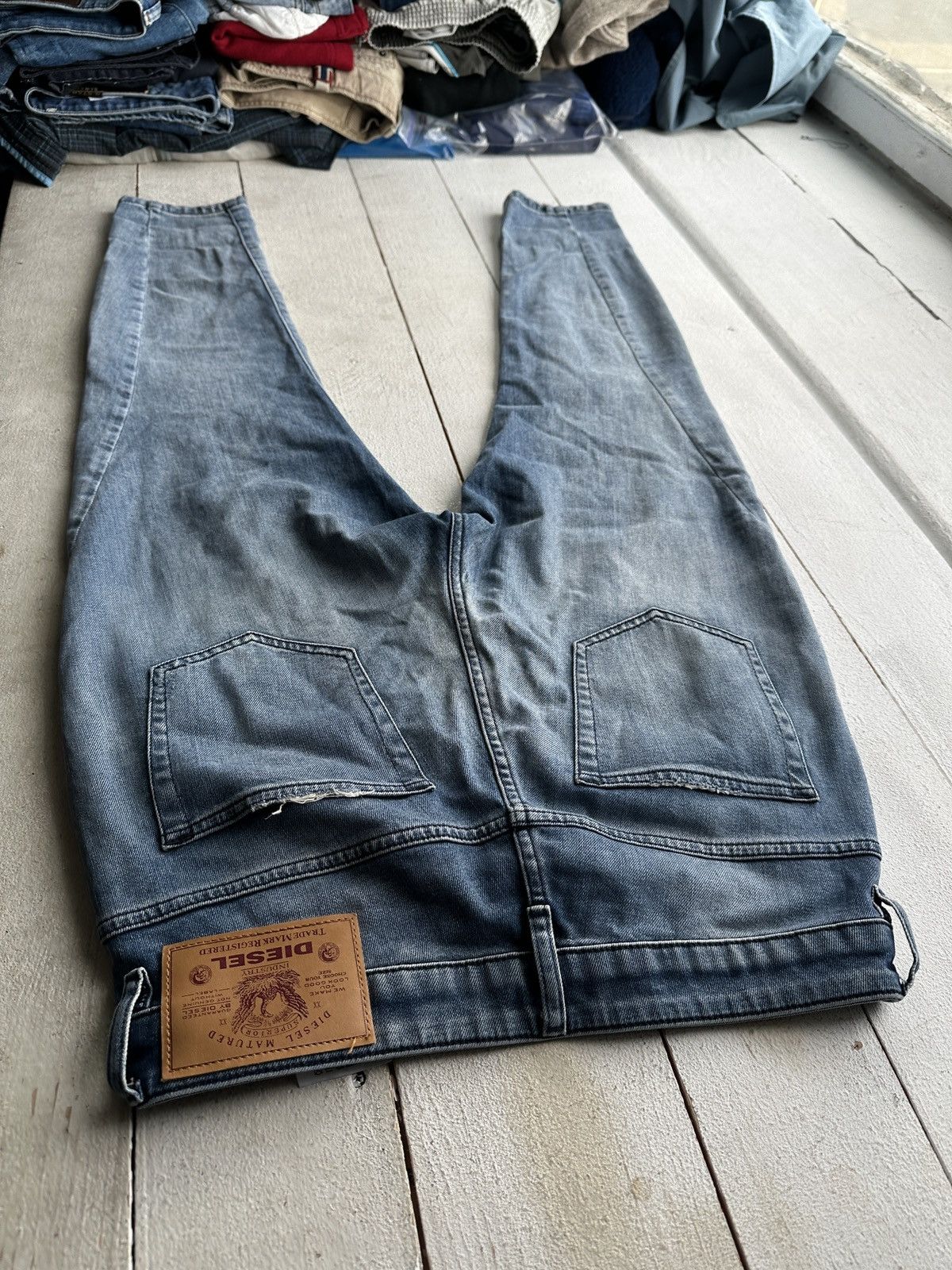 Diesel 🚨 DIESEL IFSIXWASNINE JEANS DENIM RARE Y2K FIT GOTHIC PUNK Size 30" / US 8 / IT 44 - 11 Thumbnail