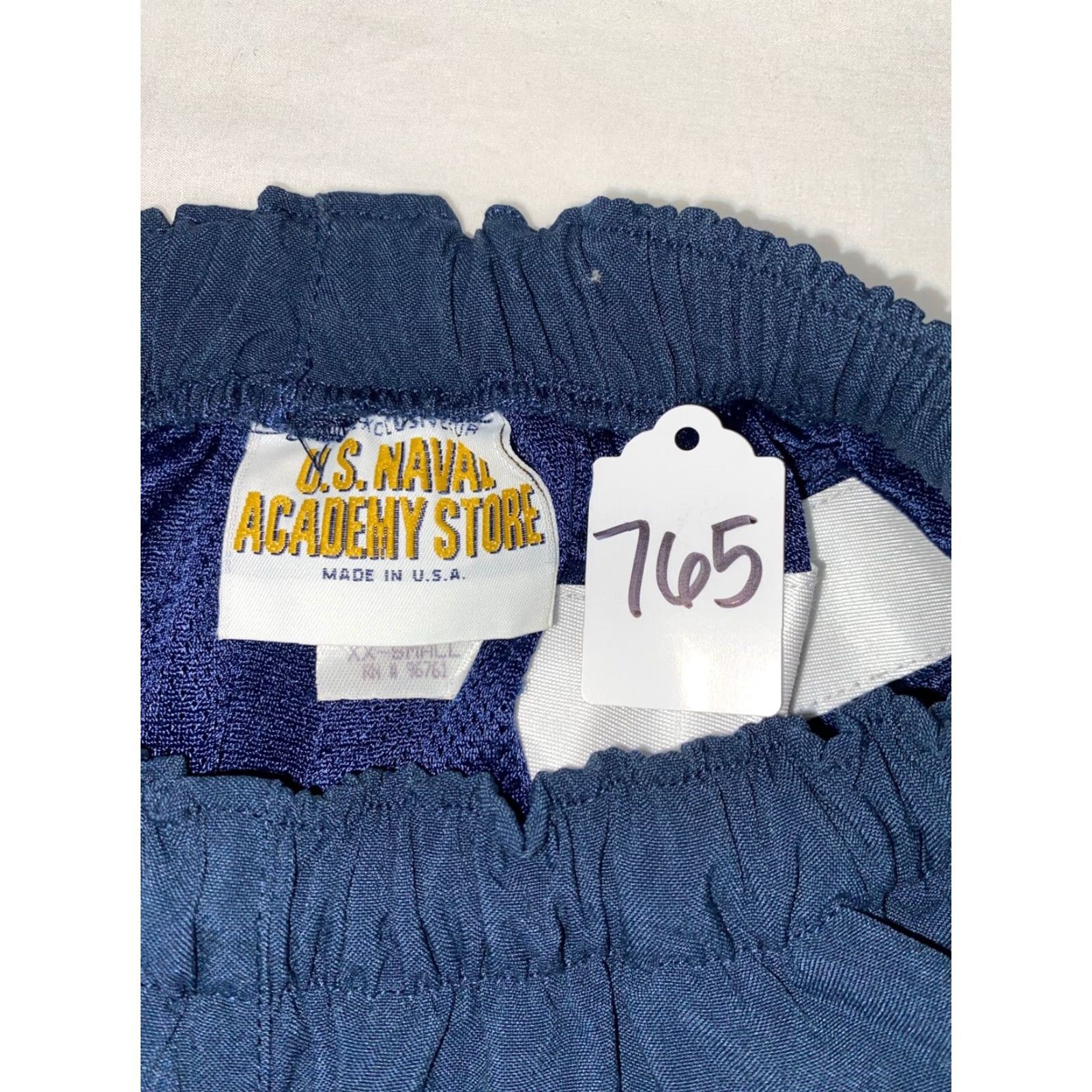 Vintage VINTAGE US Naval Academy Navy Pants Windbreaker US Navy XS Mens Track Pants 28in Inseam Size US 27 - 3 Thumbnail