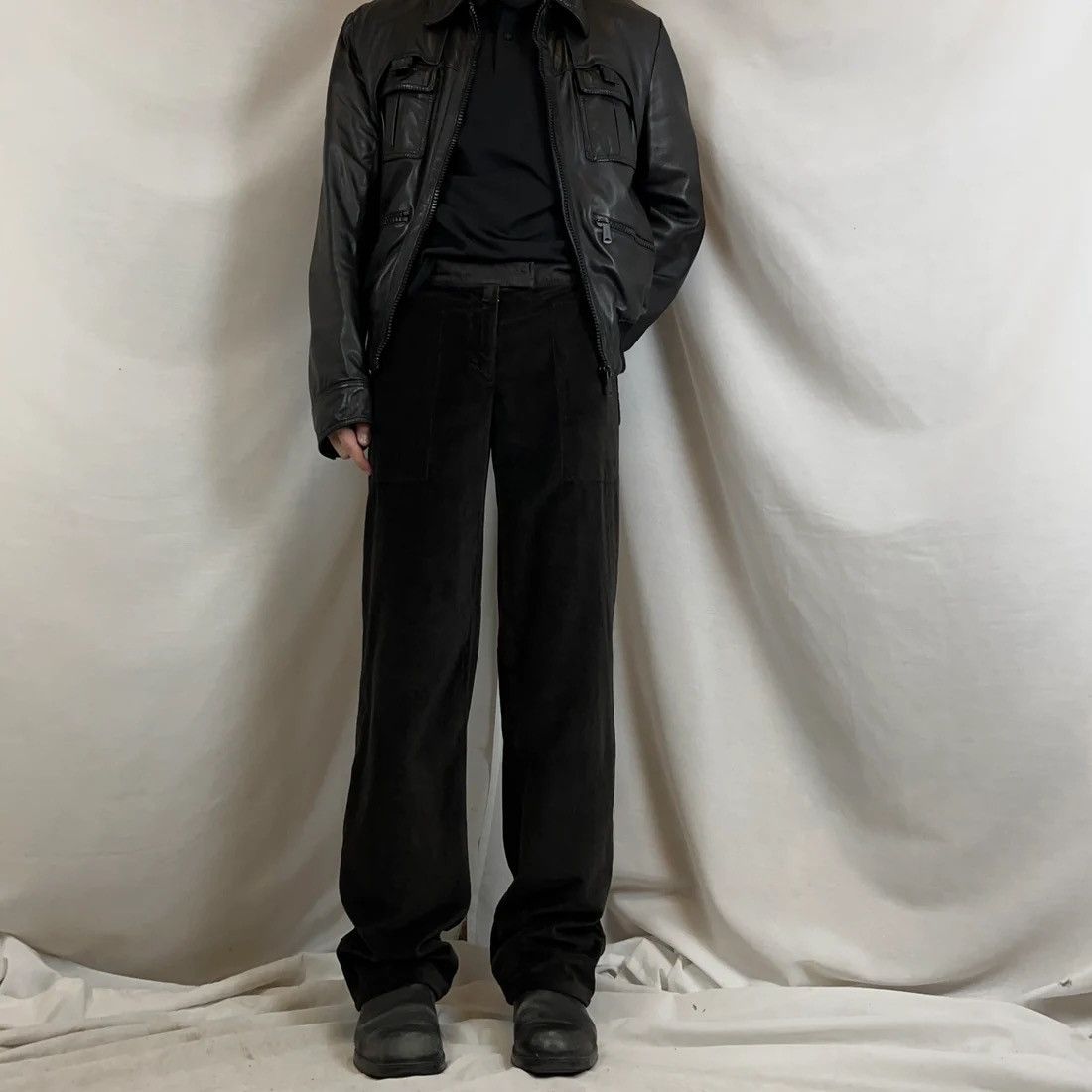 Maison Margiela Maison Martin Margiela Velour Work Pants Size US 36 / EU 52 - 2 Thumbnail