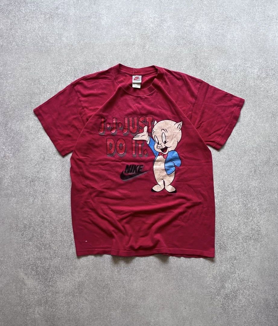 Nike Vintage Nike Looney Tunes Made In USA Boxy T-shirt Y2K XL Size US XL / EU 56 / 4 - 1 Thumbnail