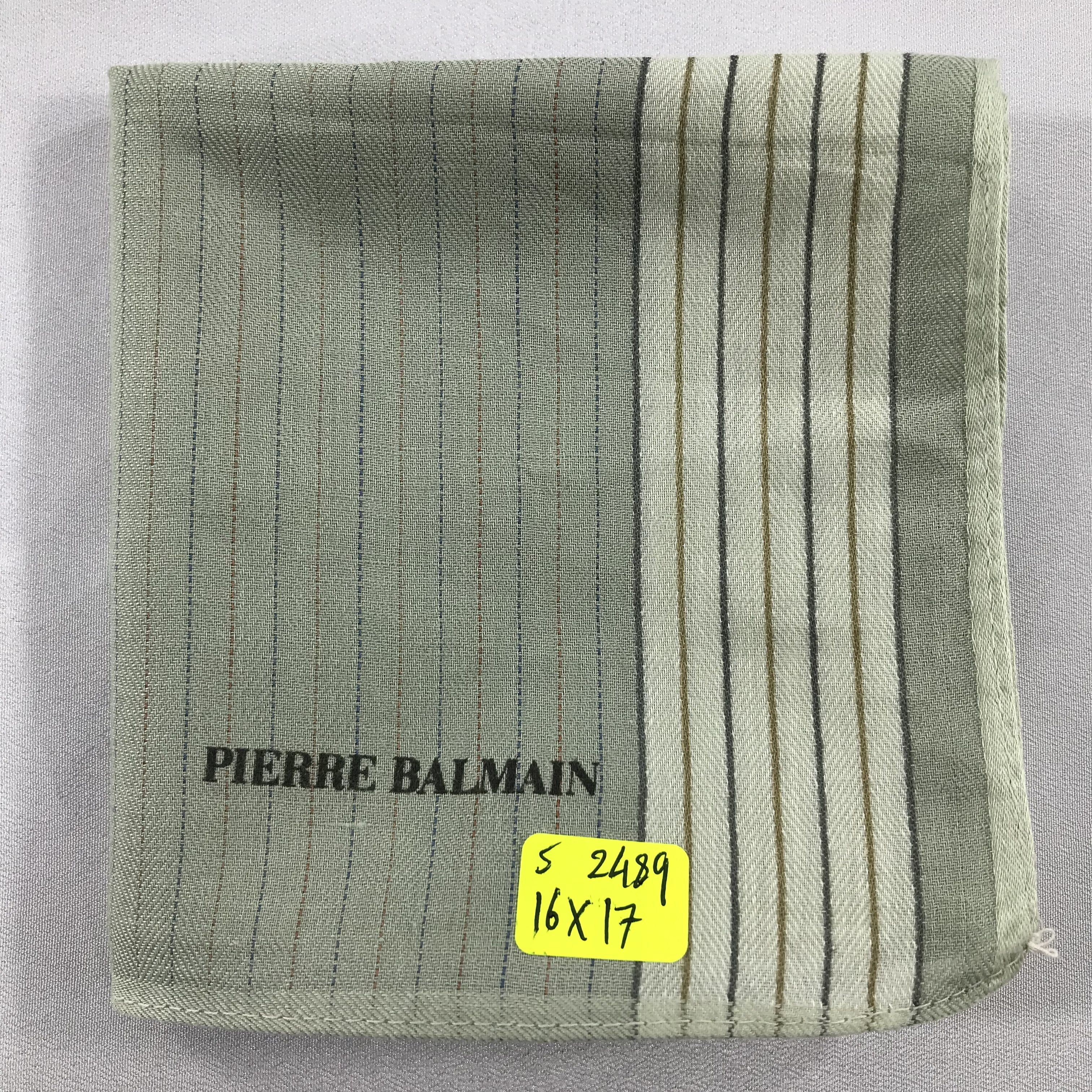 Pierre Balmain × Vintage Pierre Balmain Bandana / Handkerchief / Neckerchief - S2489 Size ONE SIZE - 5 Thumbnail