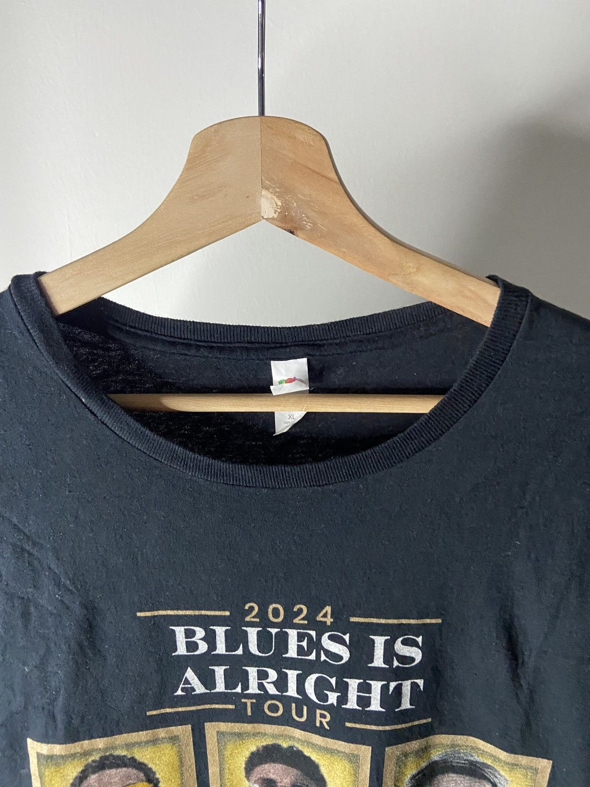 Band Tees Blues is Alright Tour 2024😊❤️ Size US XL / EU 56 / 4 - 3 Thumbnail